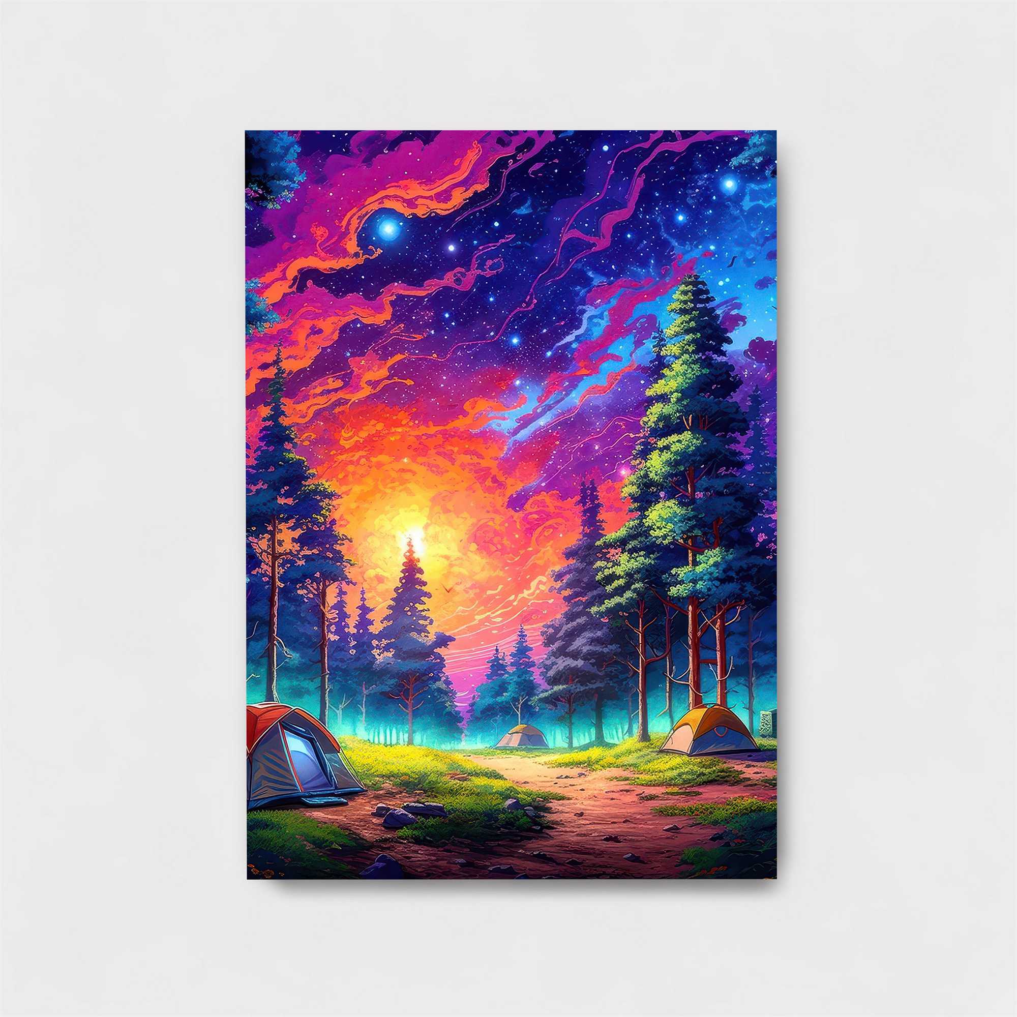 Cosmic Campout Safe Wall Magnetic / M