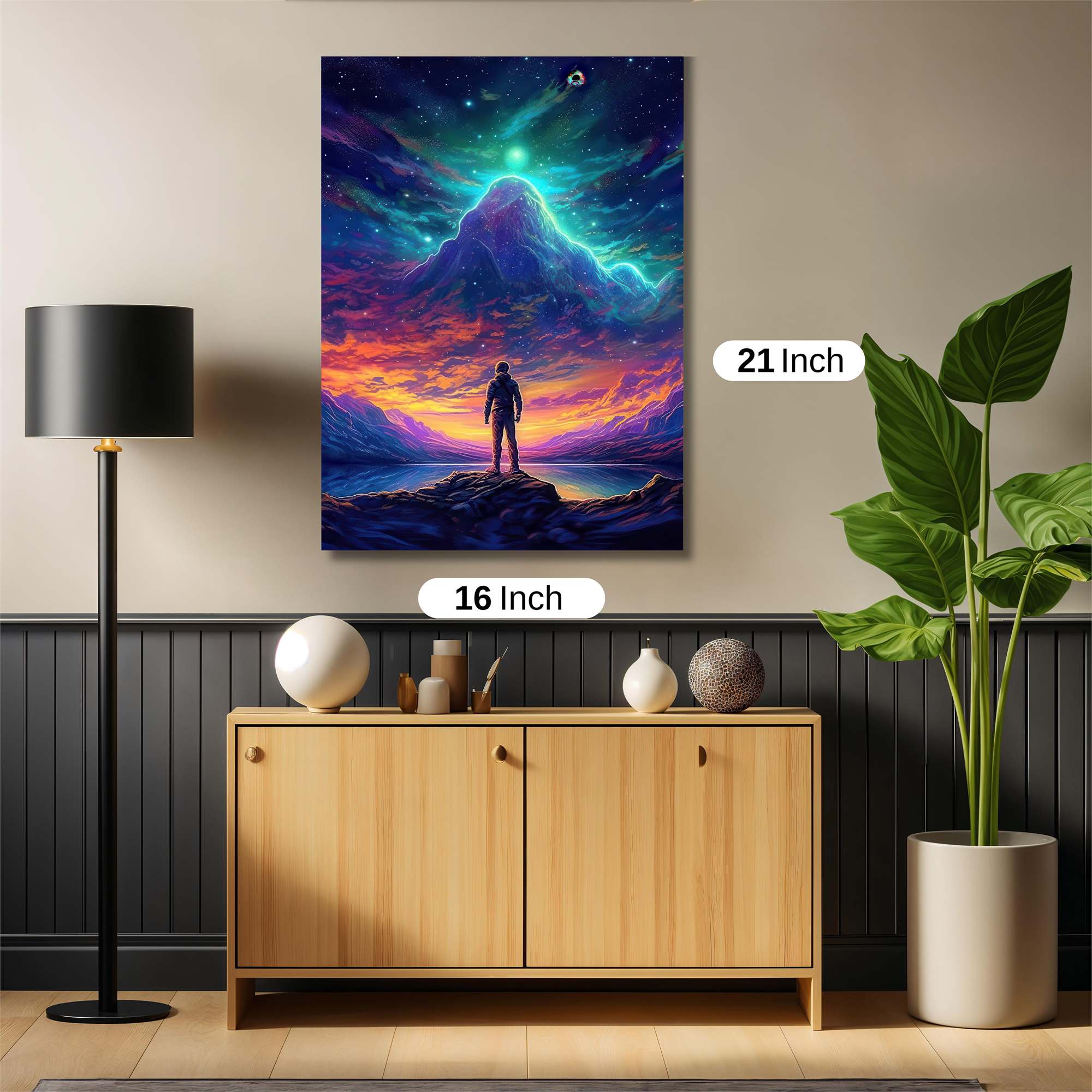 Astronaut Awe Safe Wall Magnetic / M