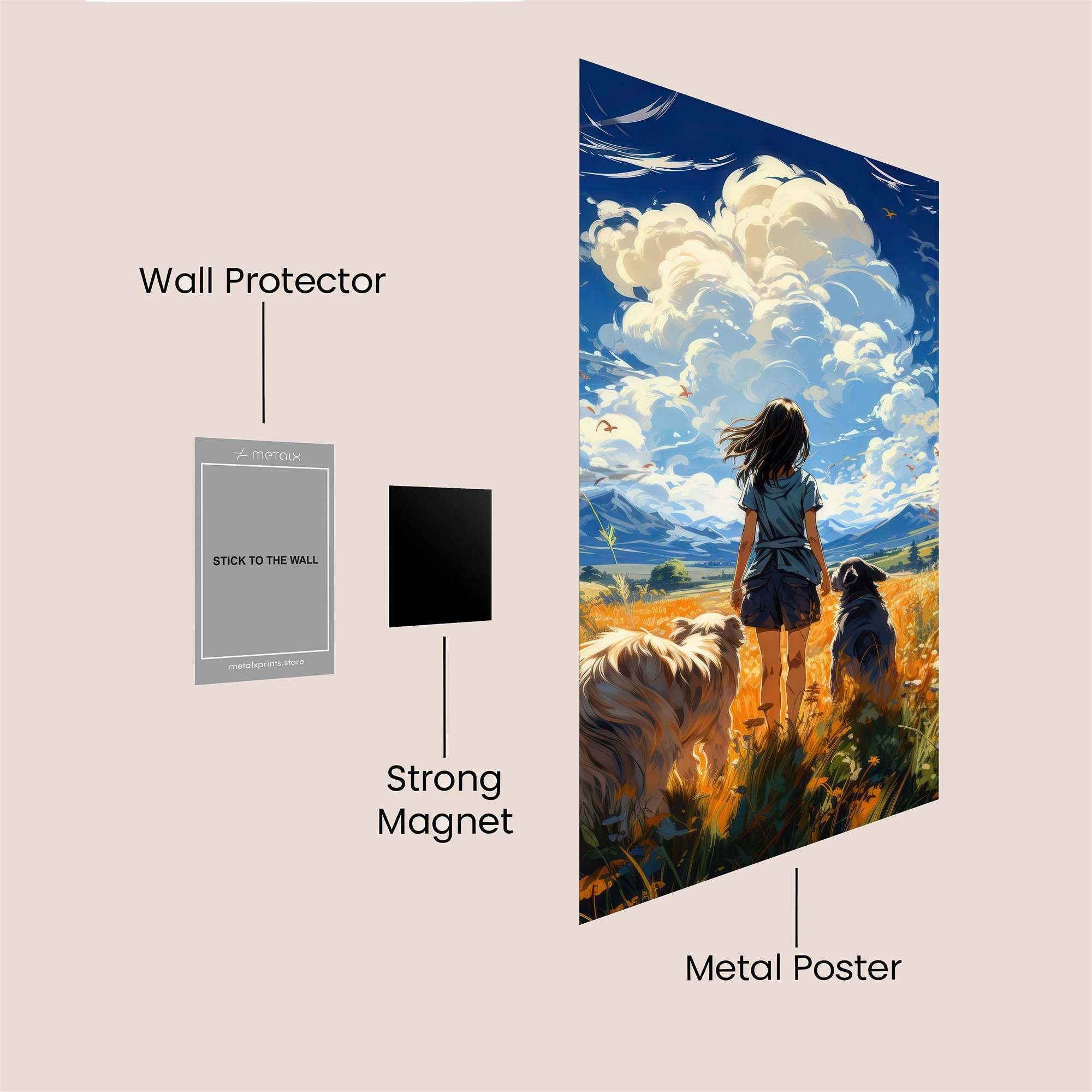 Freedom Quest Safe Wall Magnetic / M