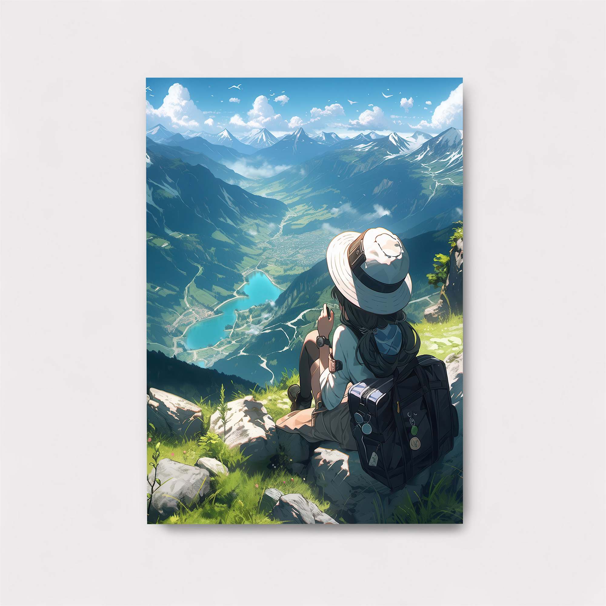 Mountain Serenity Safe Wall Magnetic / M