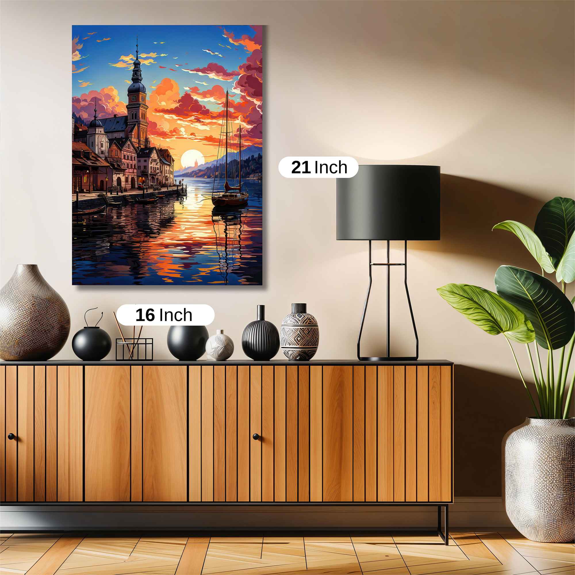 Church Twilight Safe Wall Magnetic / M