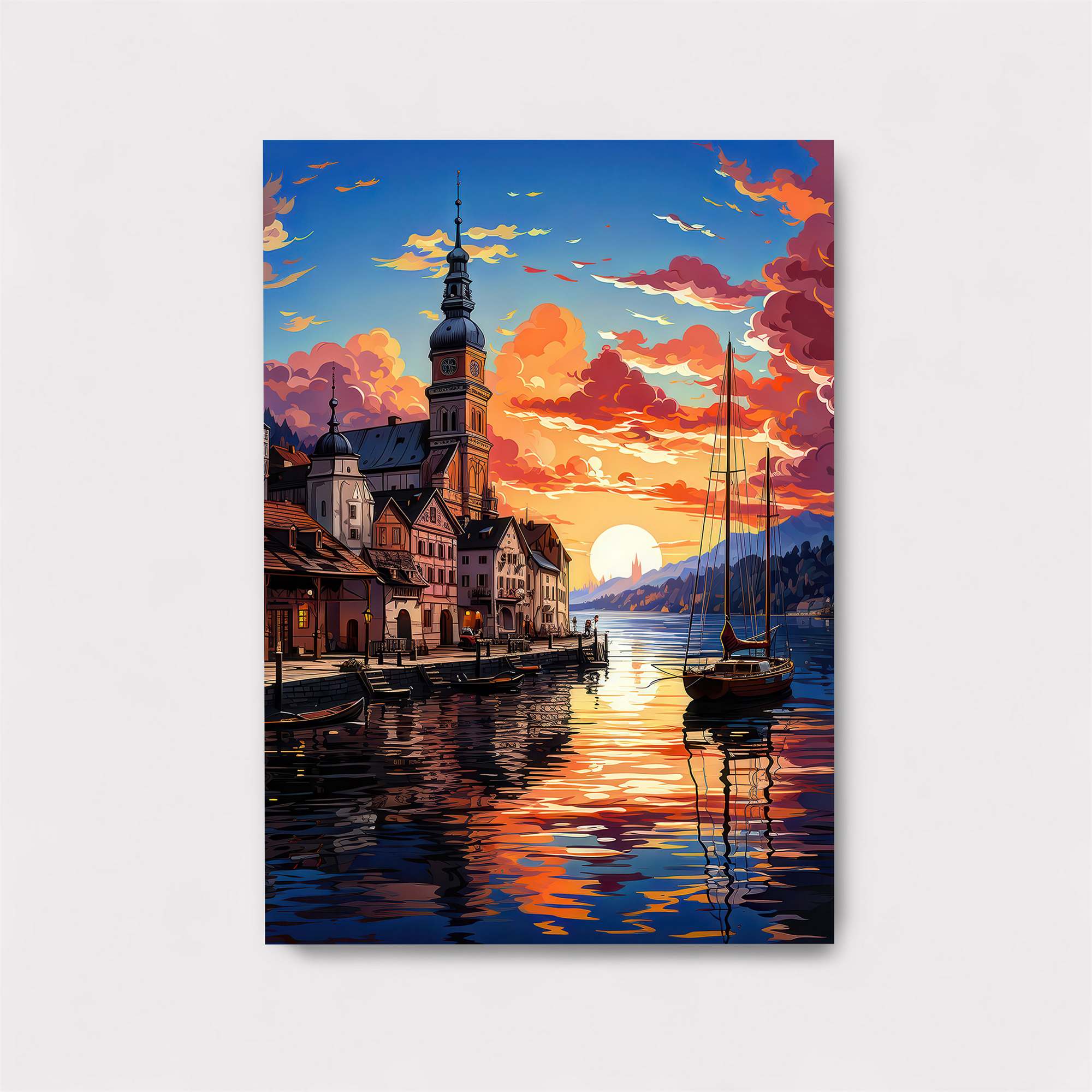 Church Twilight Safe Wall Magnetic / M
