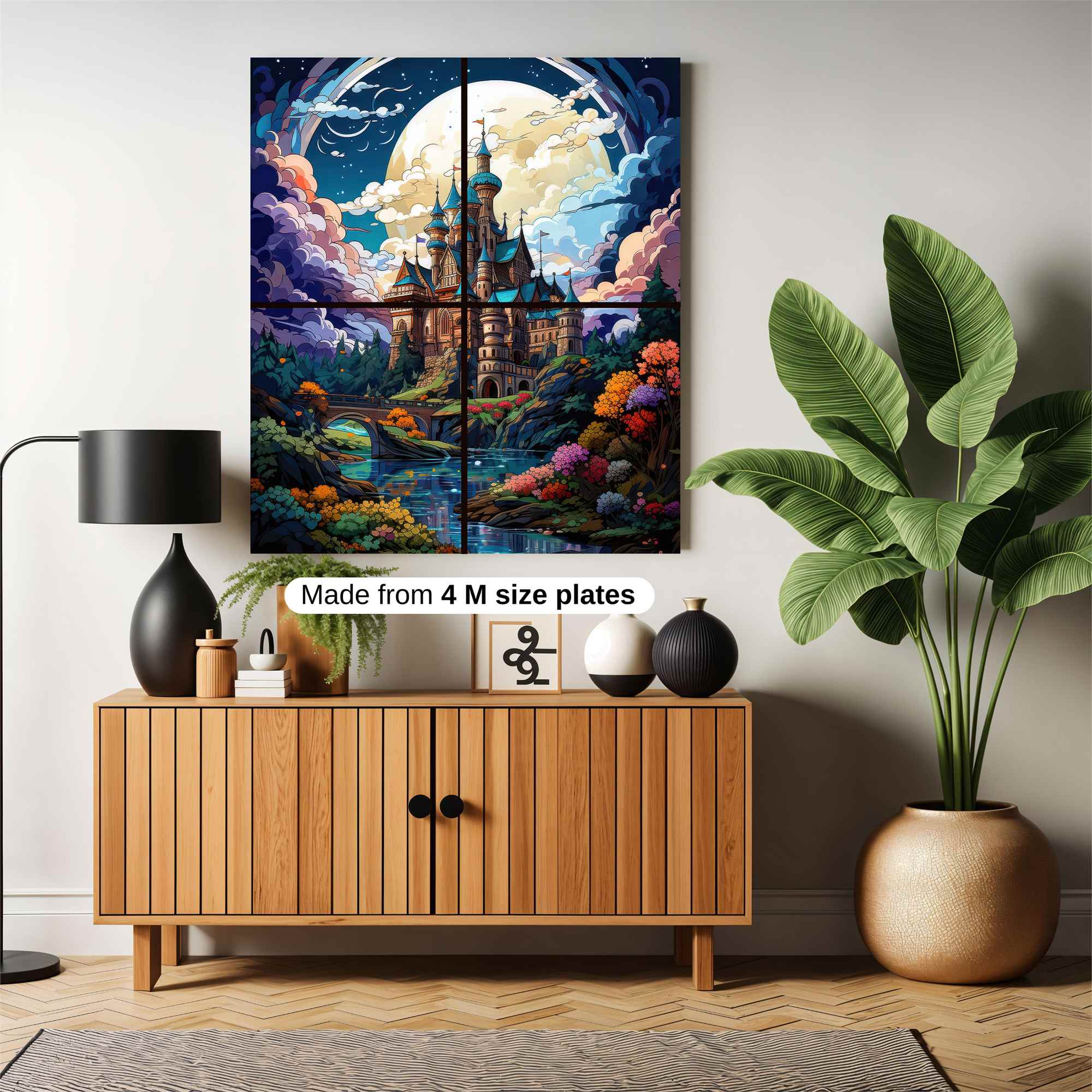 Castle Dreamscape Safe Wall Magnetic / M