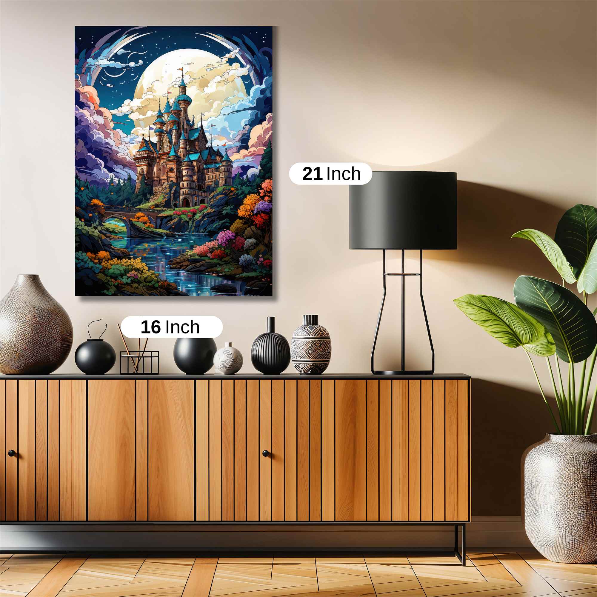 Castle Dreamscape Safe Wall Magnetic / M