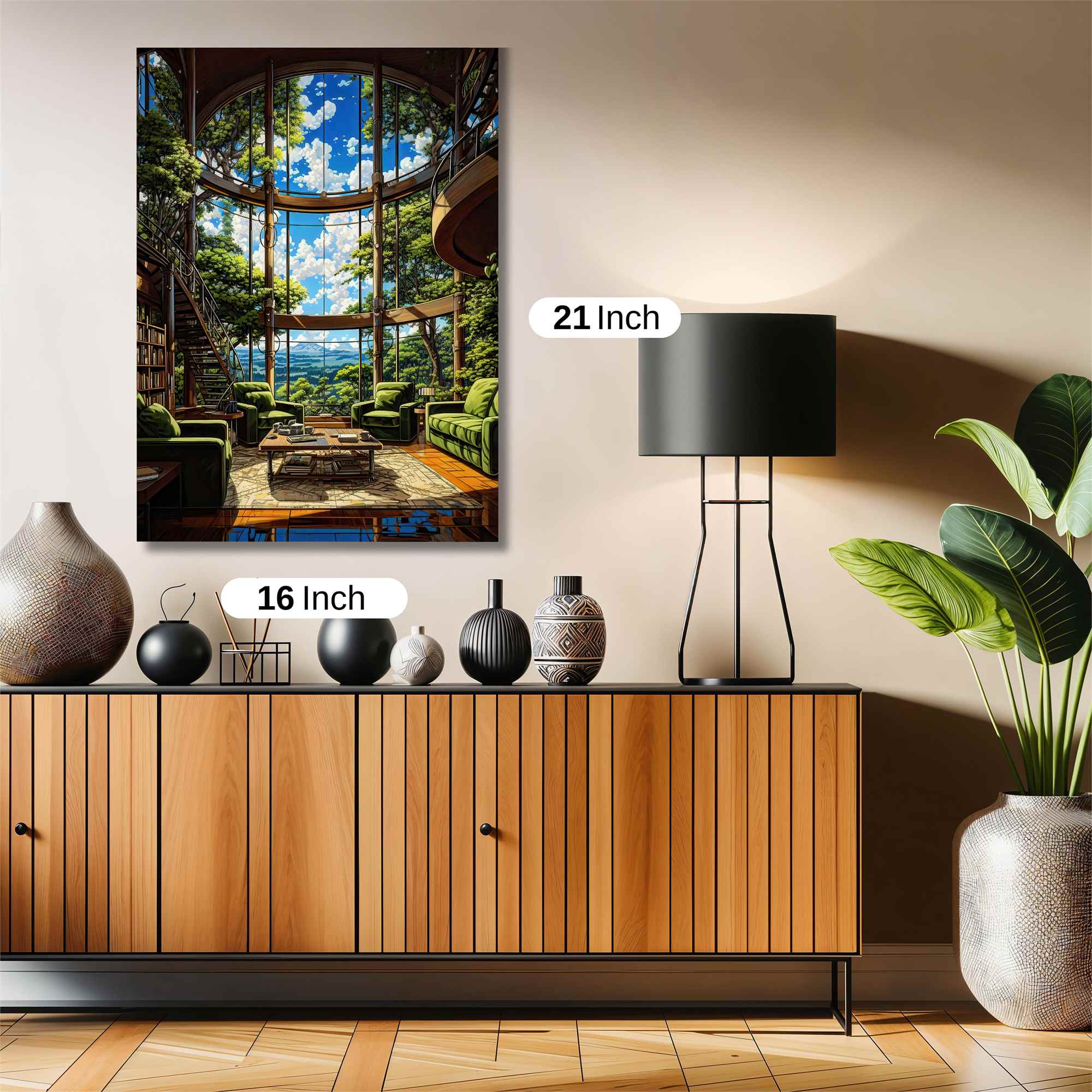 Nature's Serenity Safe Wall Magnetic / M