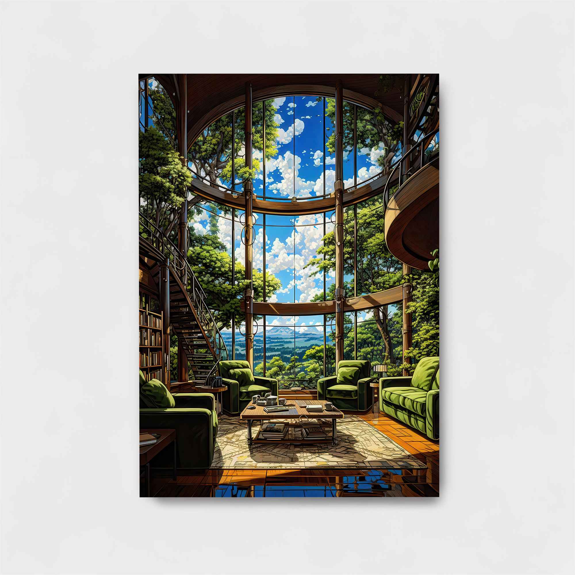 Nature's Serenity Safe Wall Magnetic / M