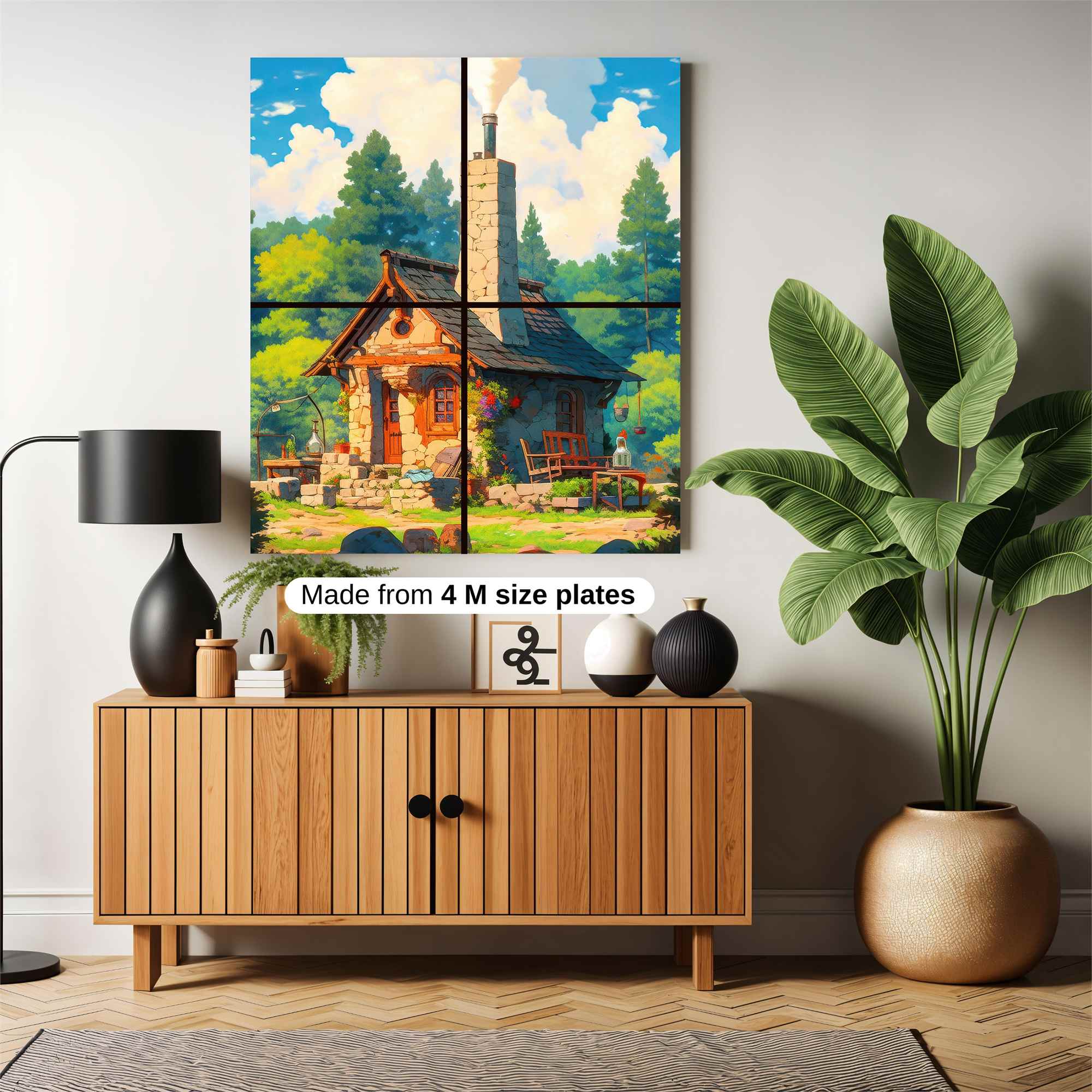 Cottage Bliss Safe Wall Magnetic / M