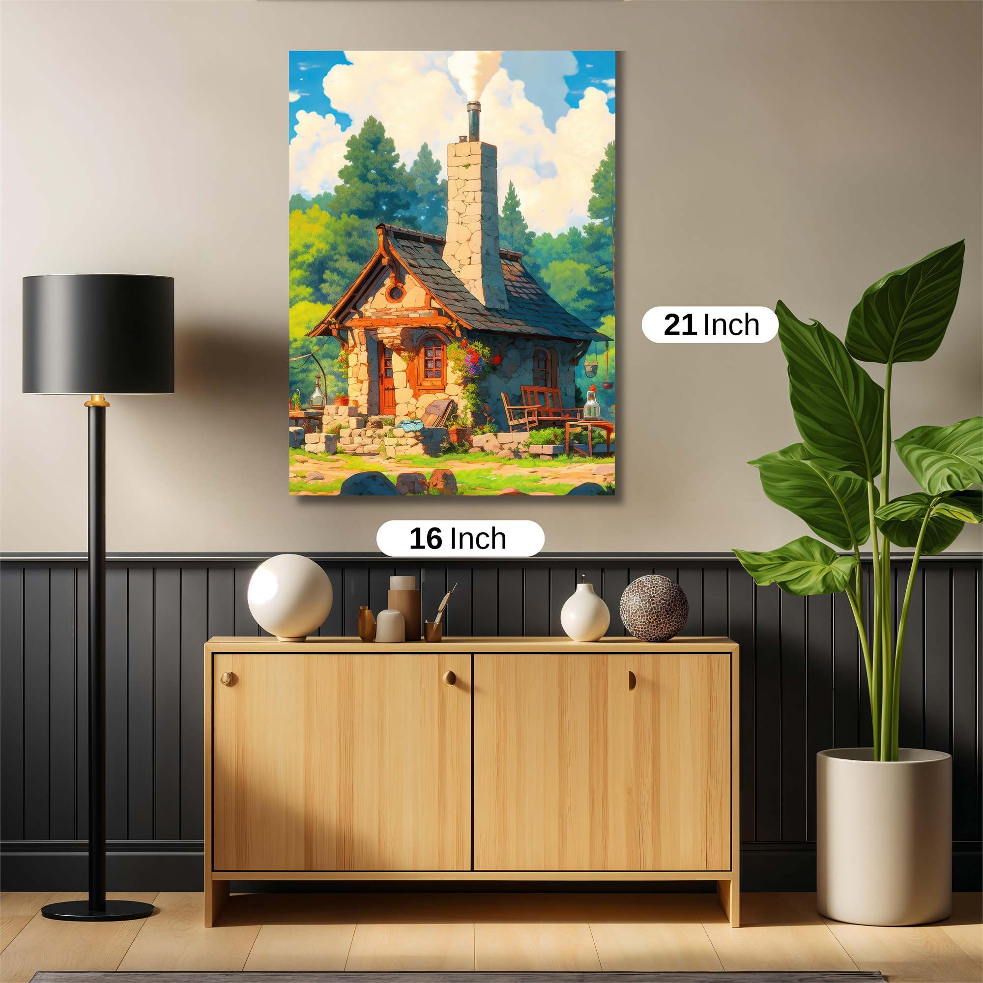 Cottage Bliss Safe Wall Magnetic / M