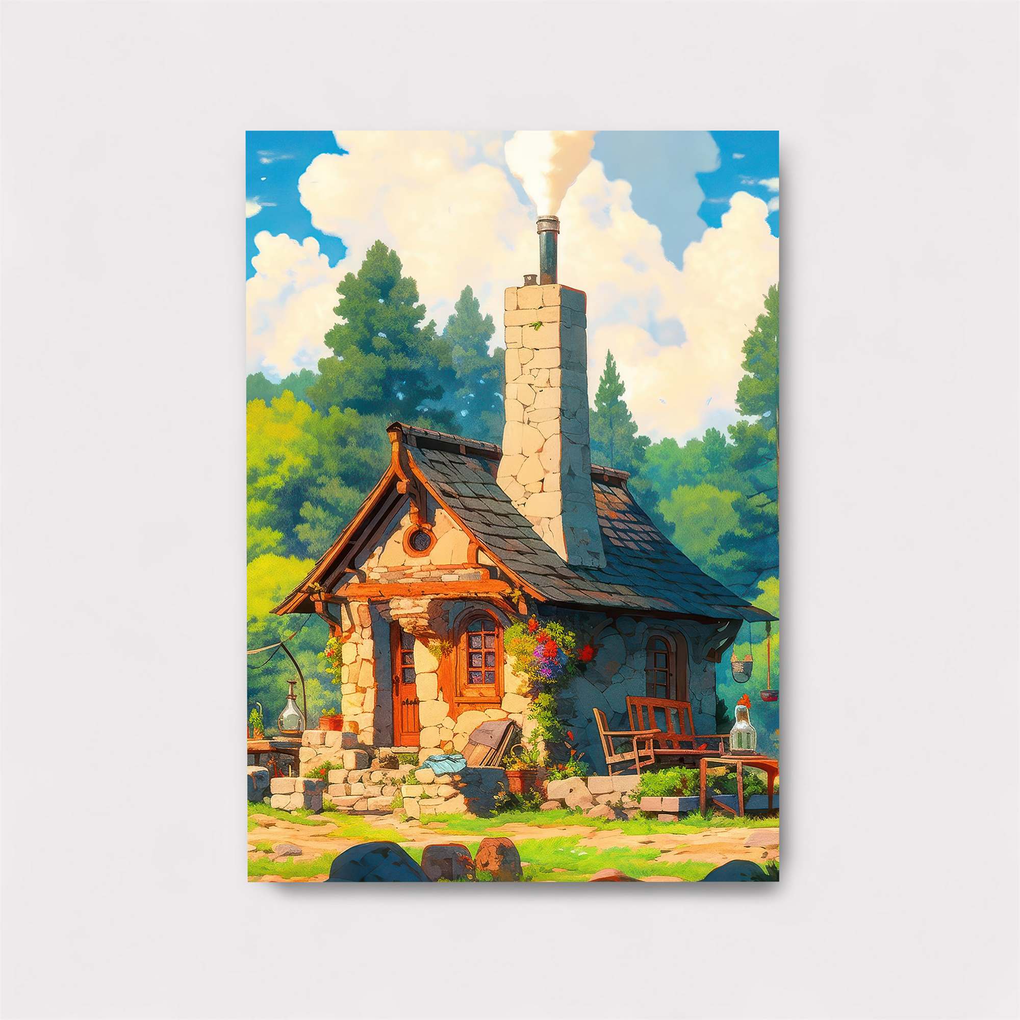 Cottage Bliss Safe Wall Magnetic / M