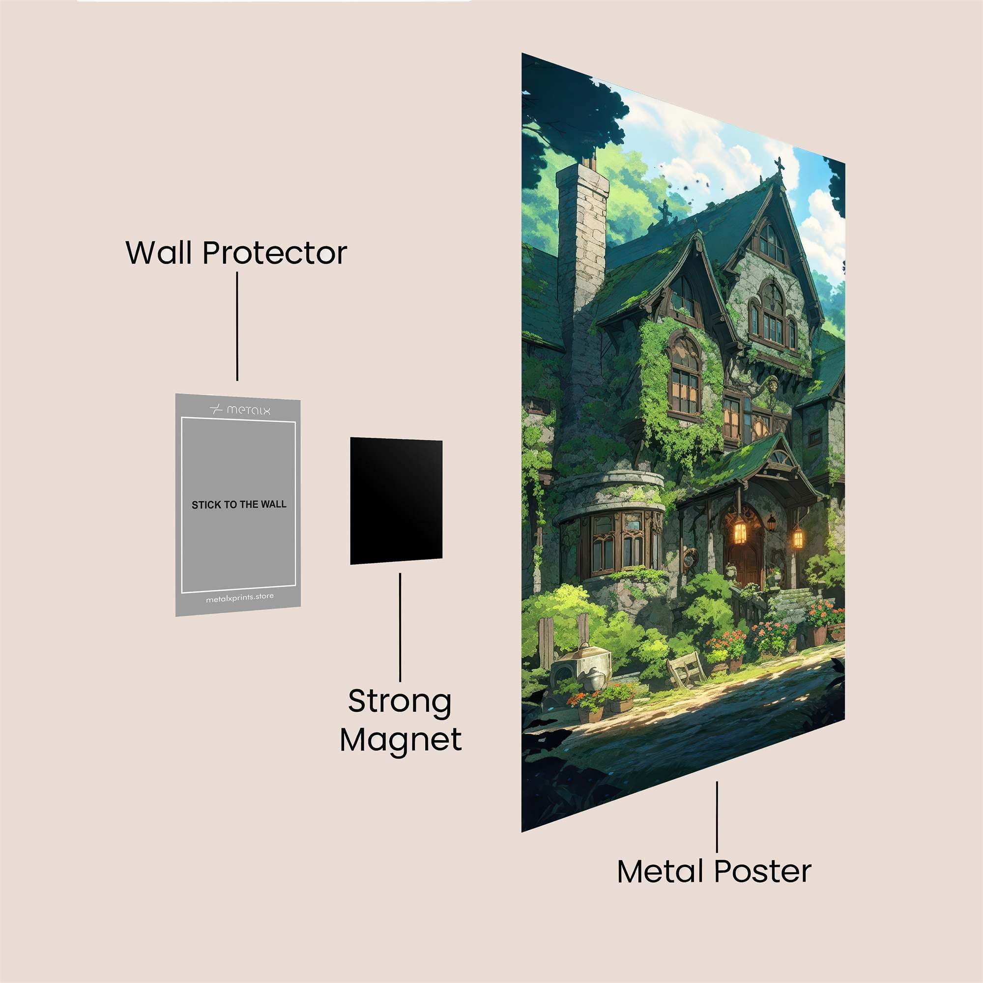 Mystic Haven Safe Wall Magnetic / M