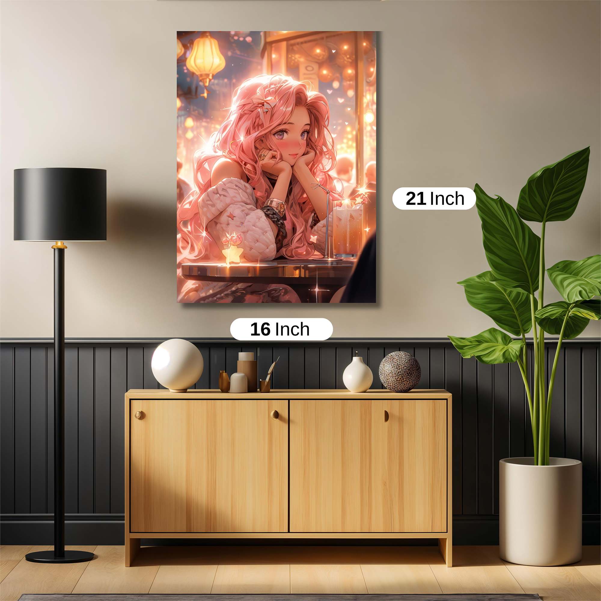 Luminous Serenity Safe Wall Magnetic / M