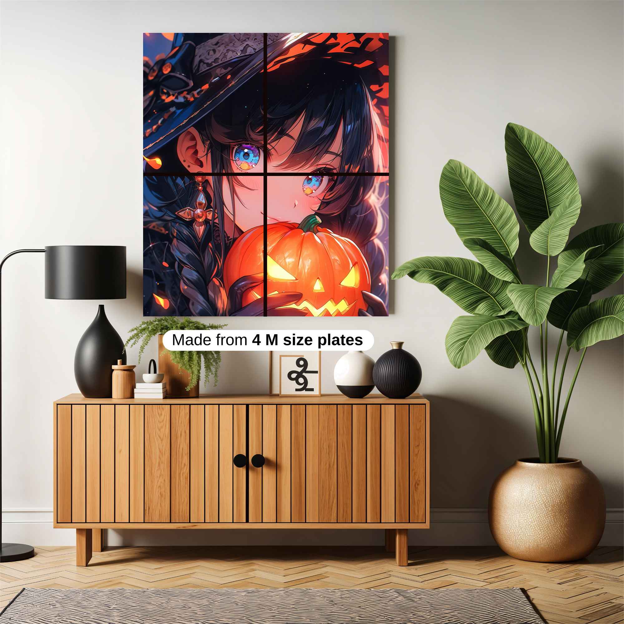 Witch Whimsy Safe Wall Magnetic / M