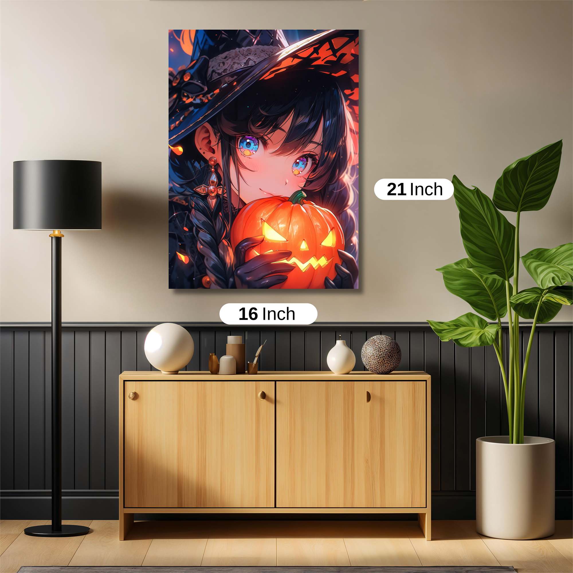 Witch Whimsy Safe Wall Magnetic / M