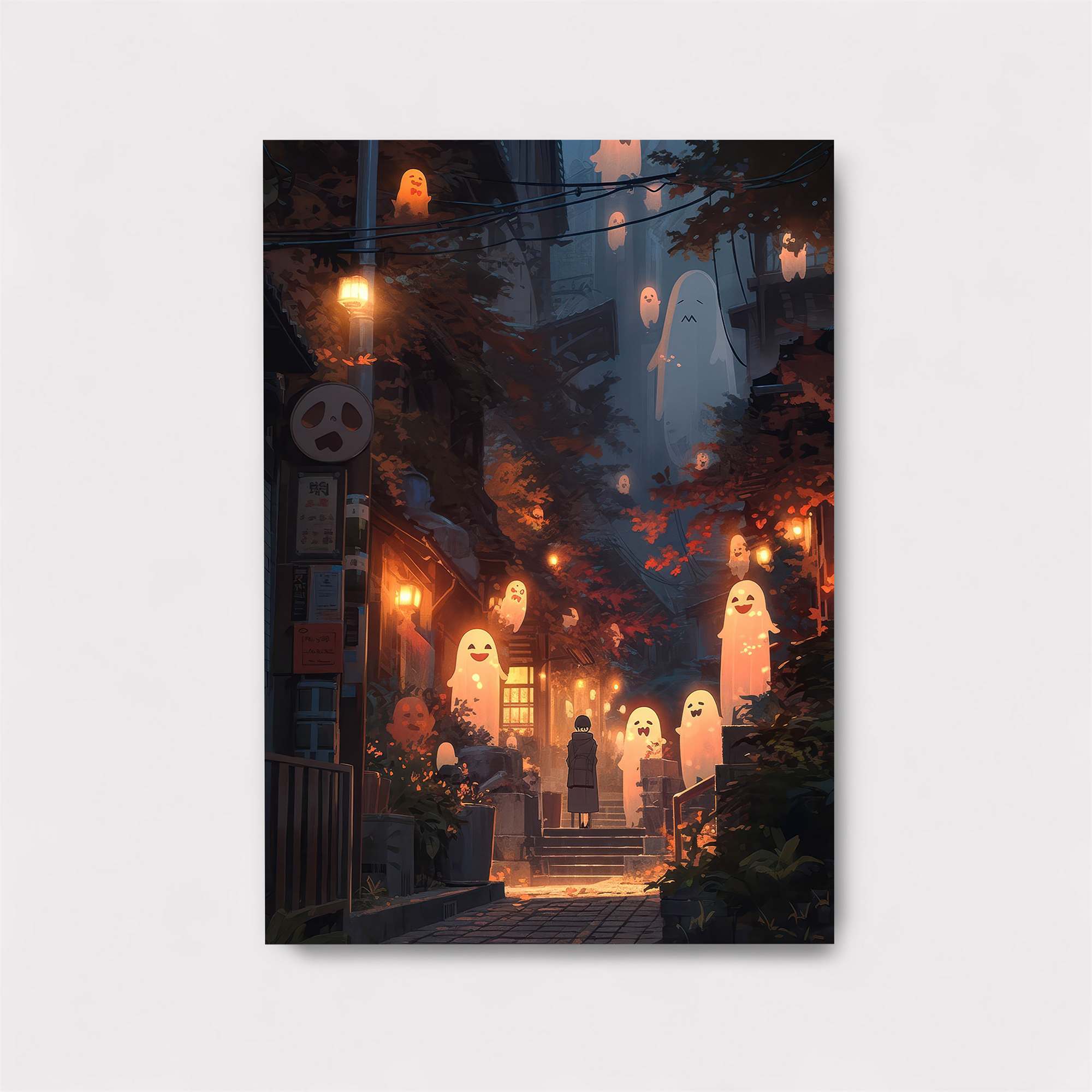 Ghostly Whimsy Safe Wall Magnetic / M