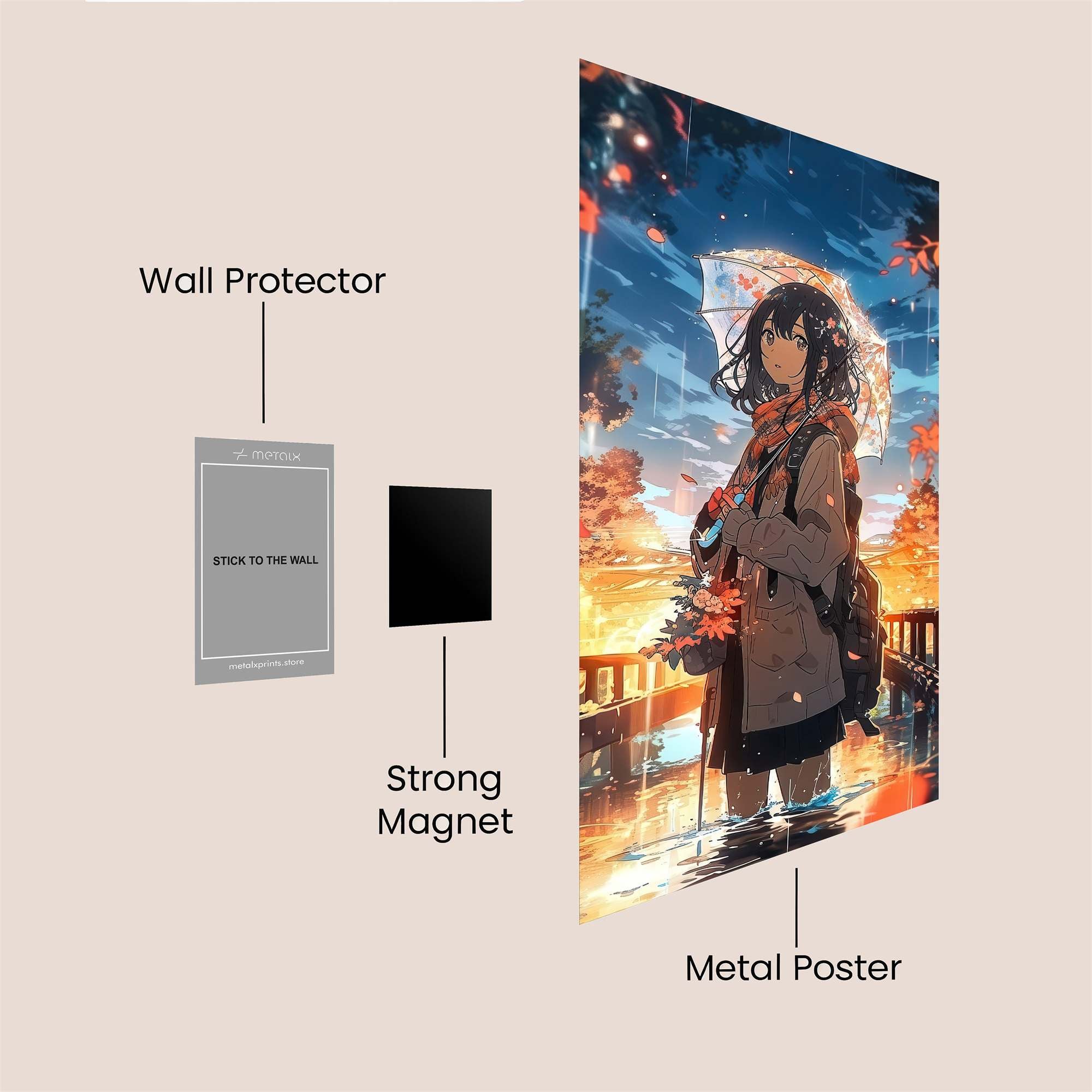 Autumn Serenity Safe Wall Magnetic / M