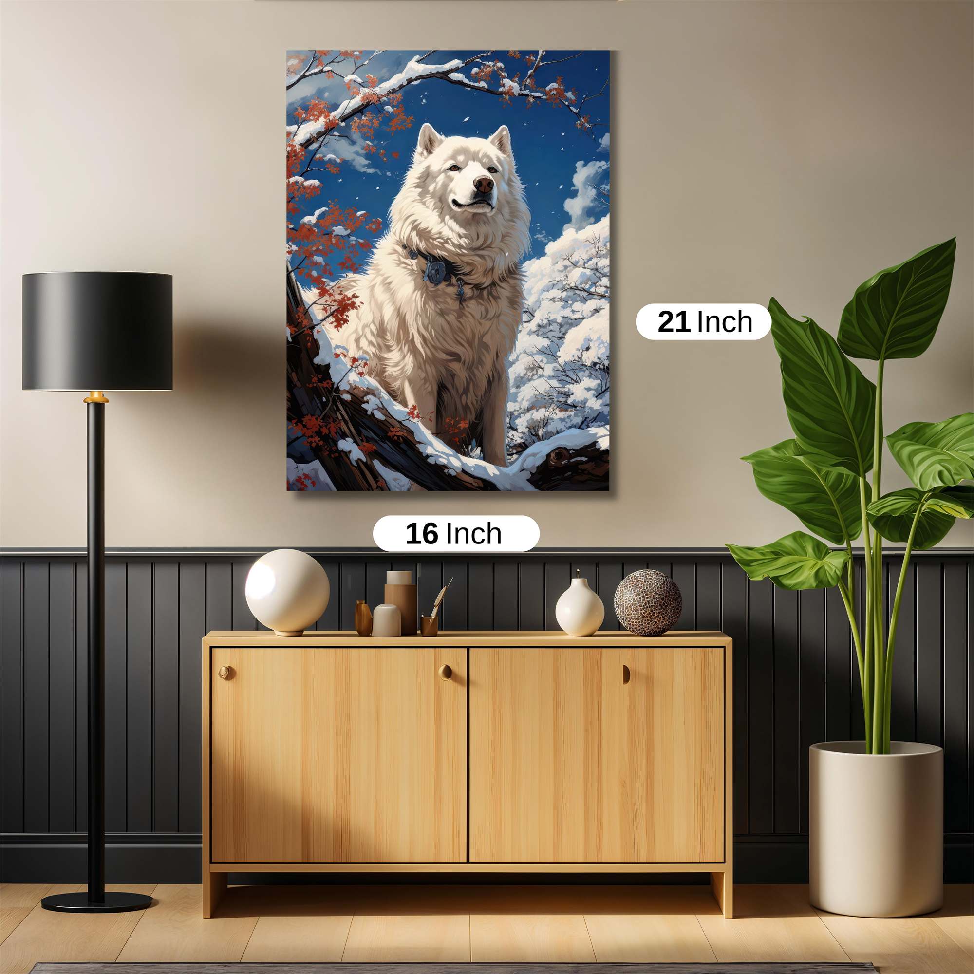 Arctic Serenity Safe Wall Magnetic / M