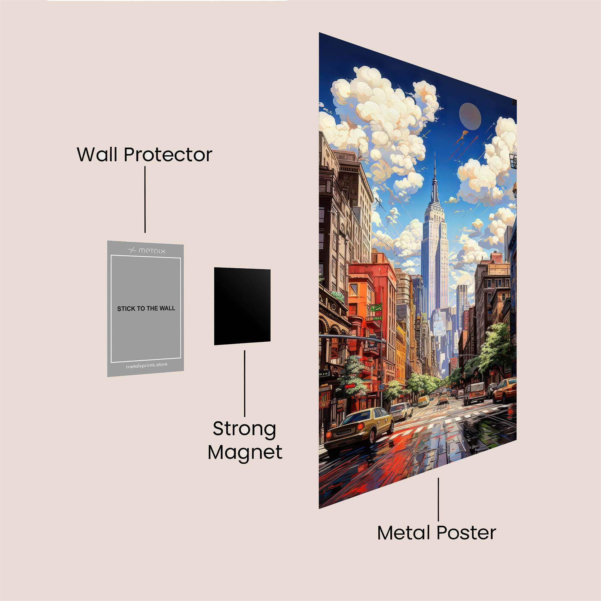 Empire Dreamscape Safe Wall Magnetic / M