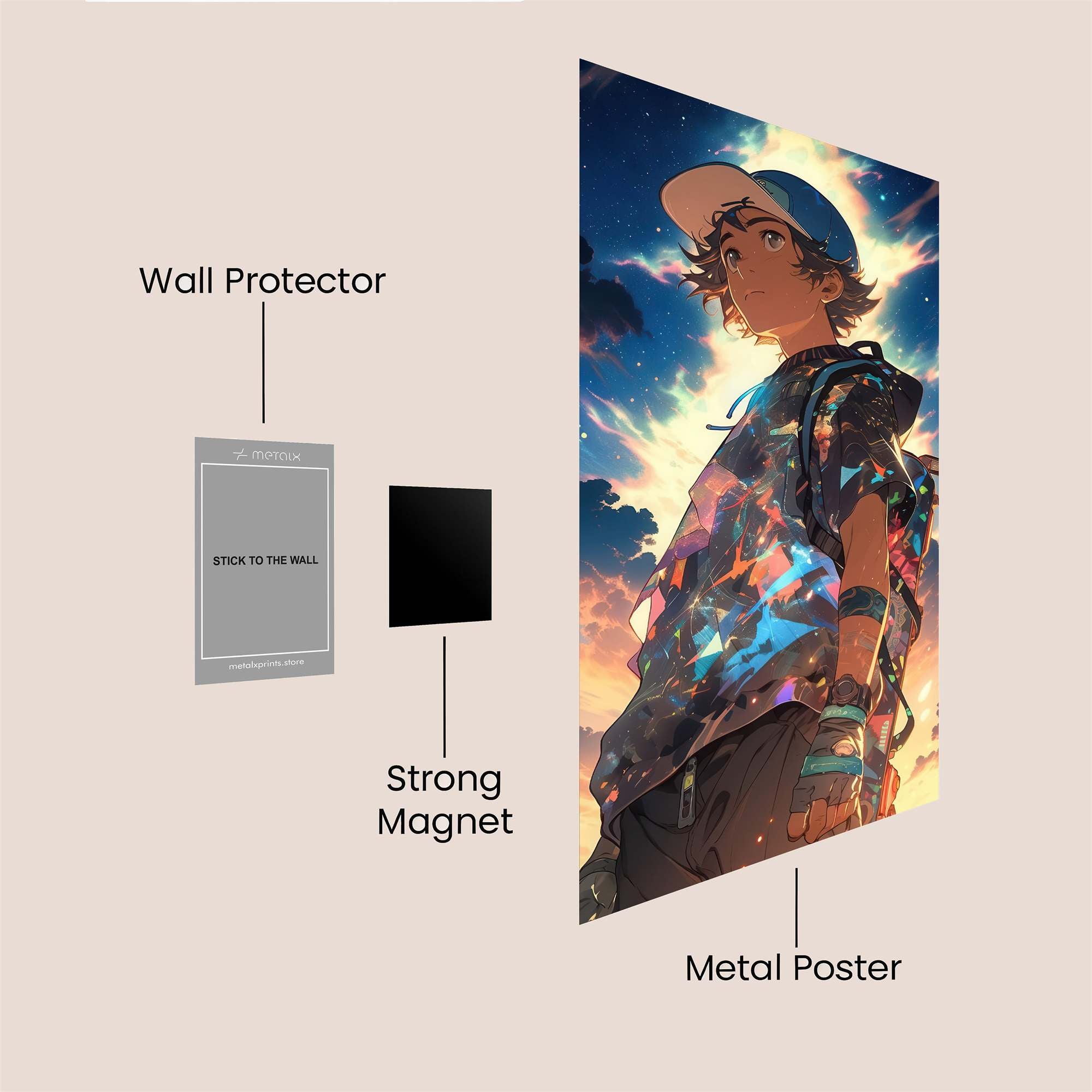 Explorer Dream Safe Wall Magnetic / M