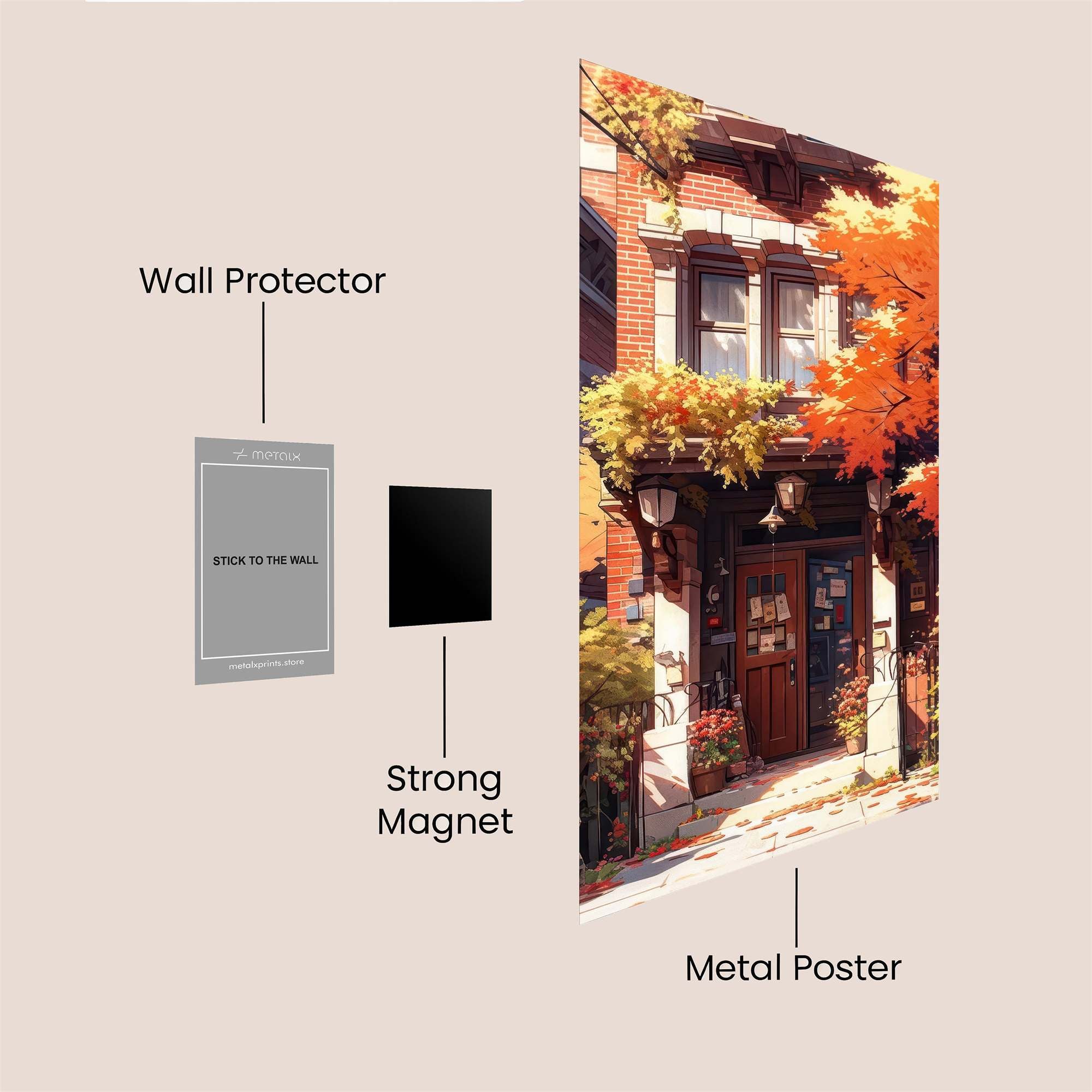 Autumn Serenity Safe Wall Magnetic / M