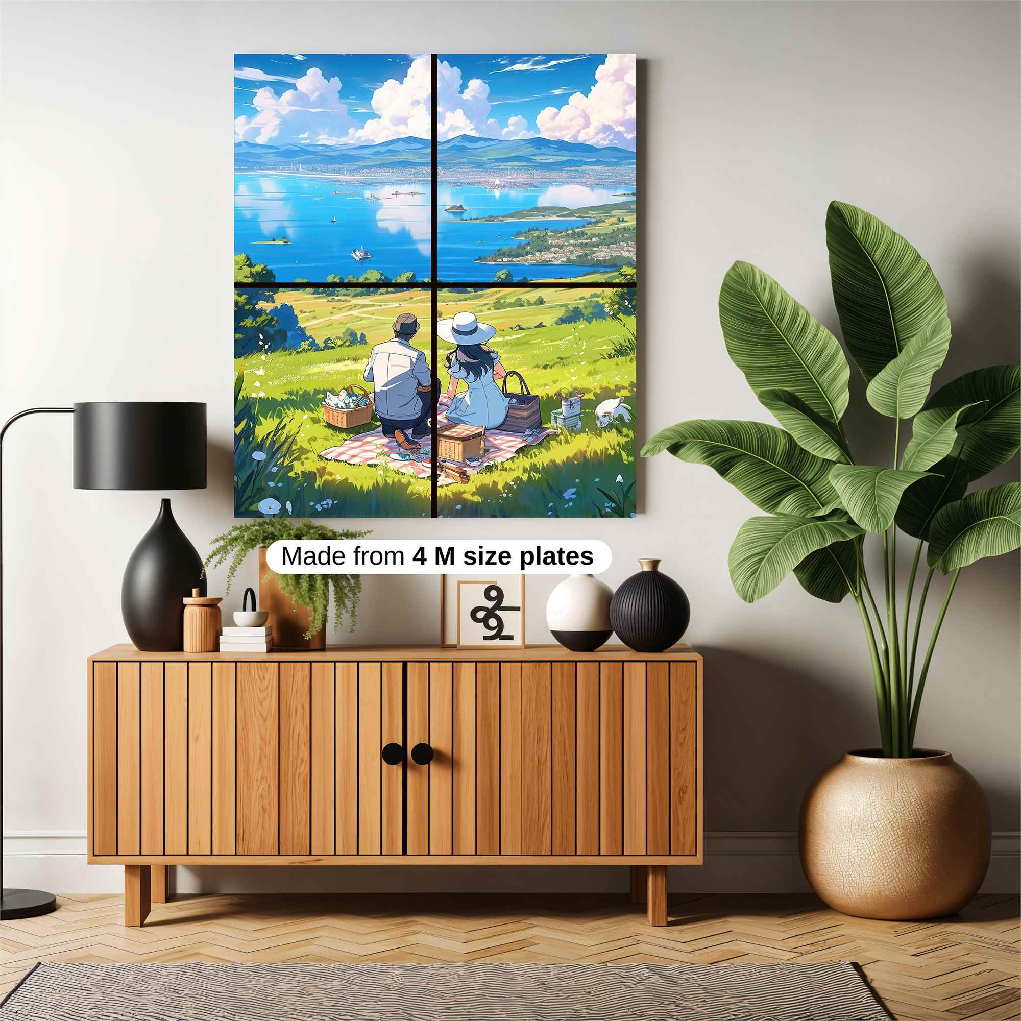 Picnic Bliss Safe Wall Magnetic / M