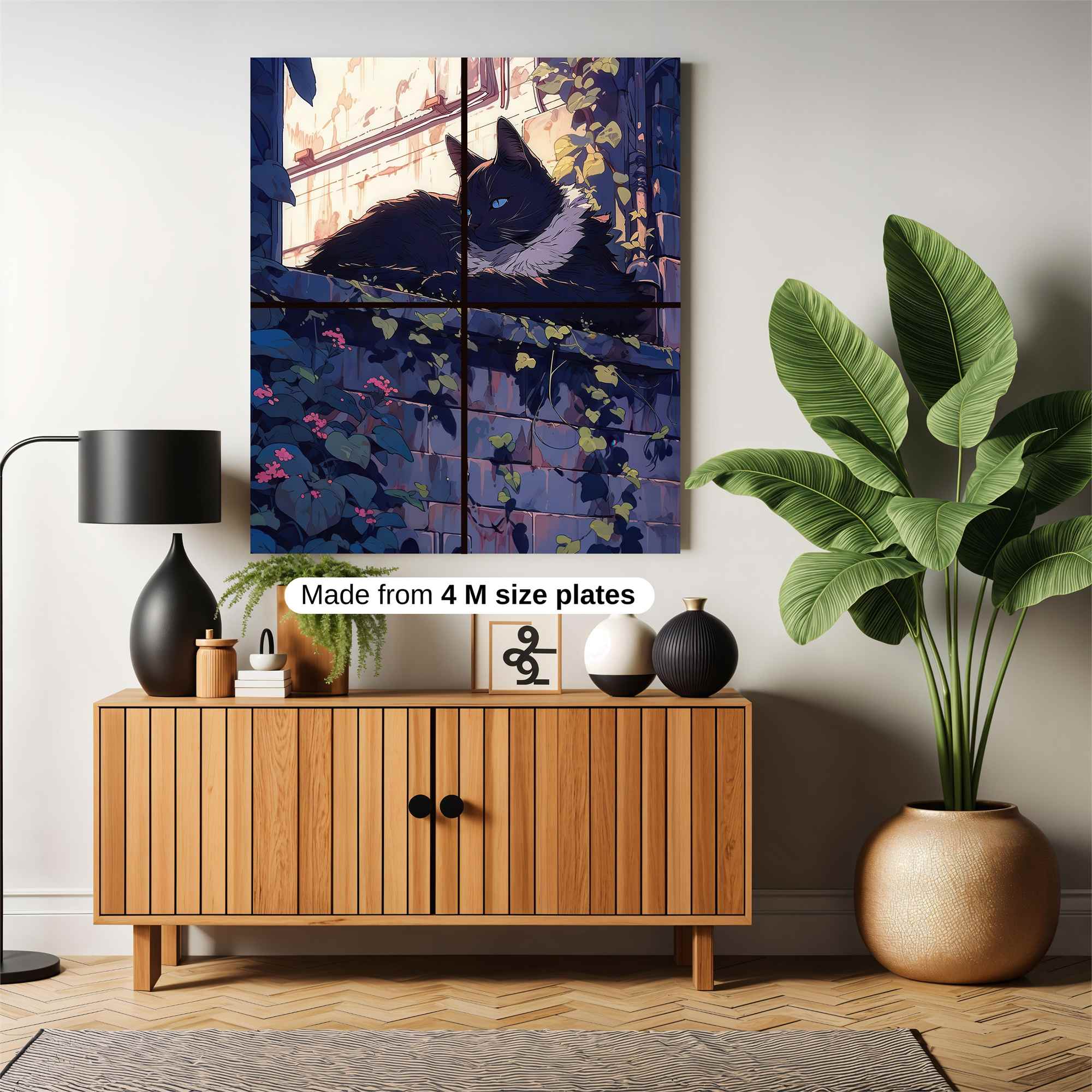 Cat Serenity Safe Wall Magnetic / M