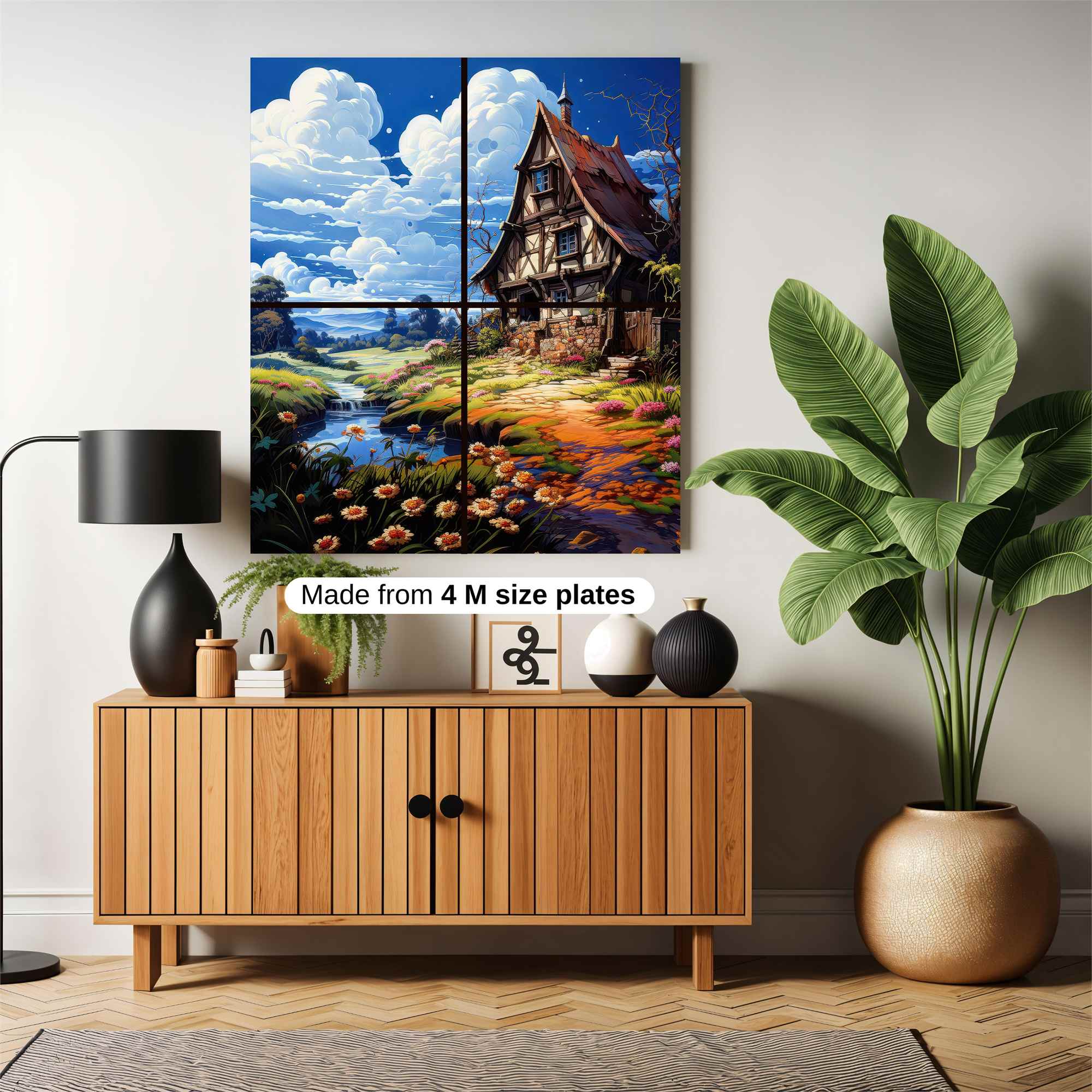 Cottage Bliss Safe Wall Magnetic / M