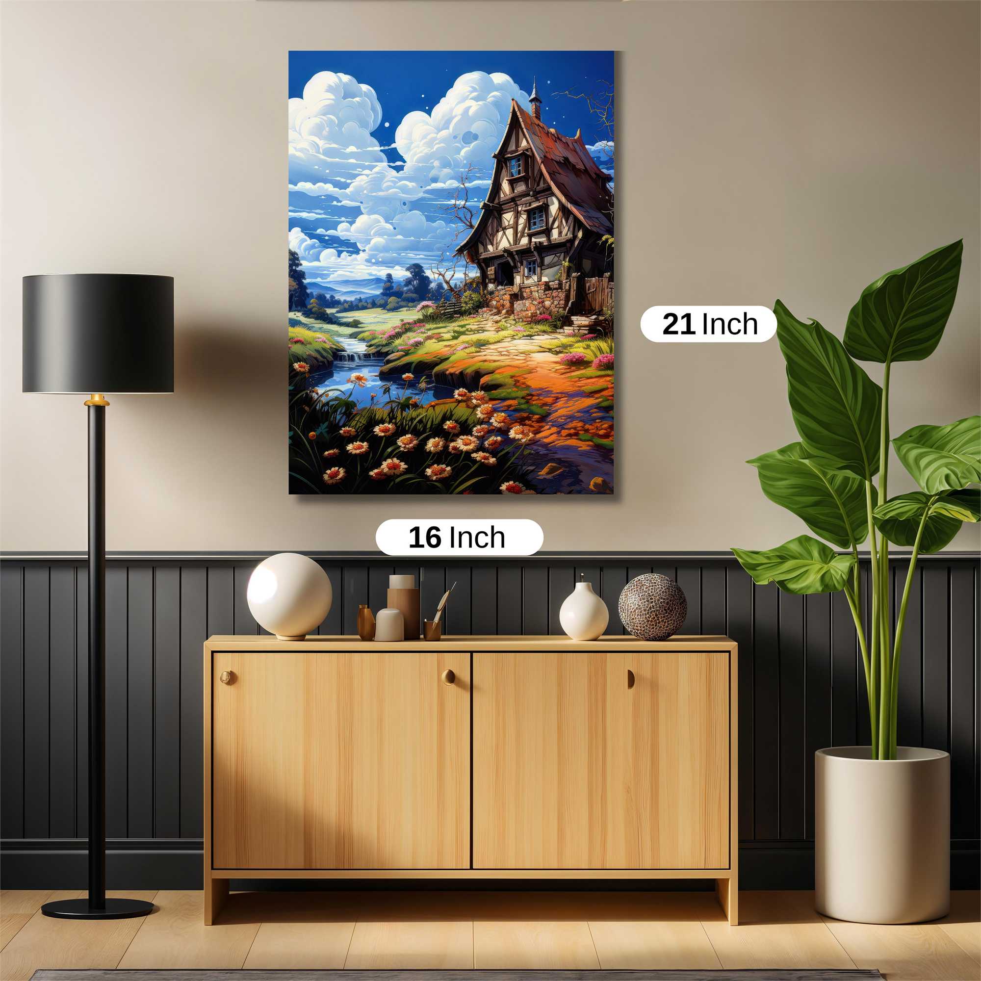 Cottage Bliss Safe Wall Magnetic / M