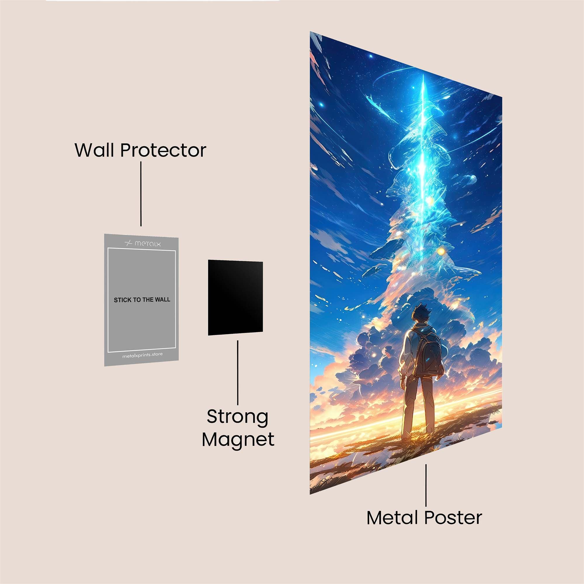 Journey Ascension Safe Wall Magnetic / M