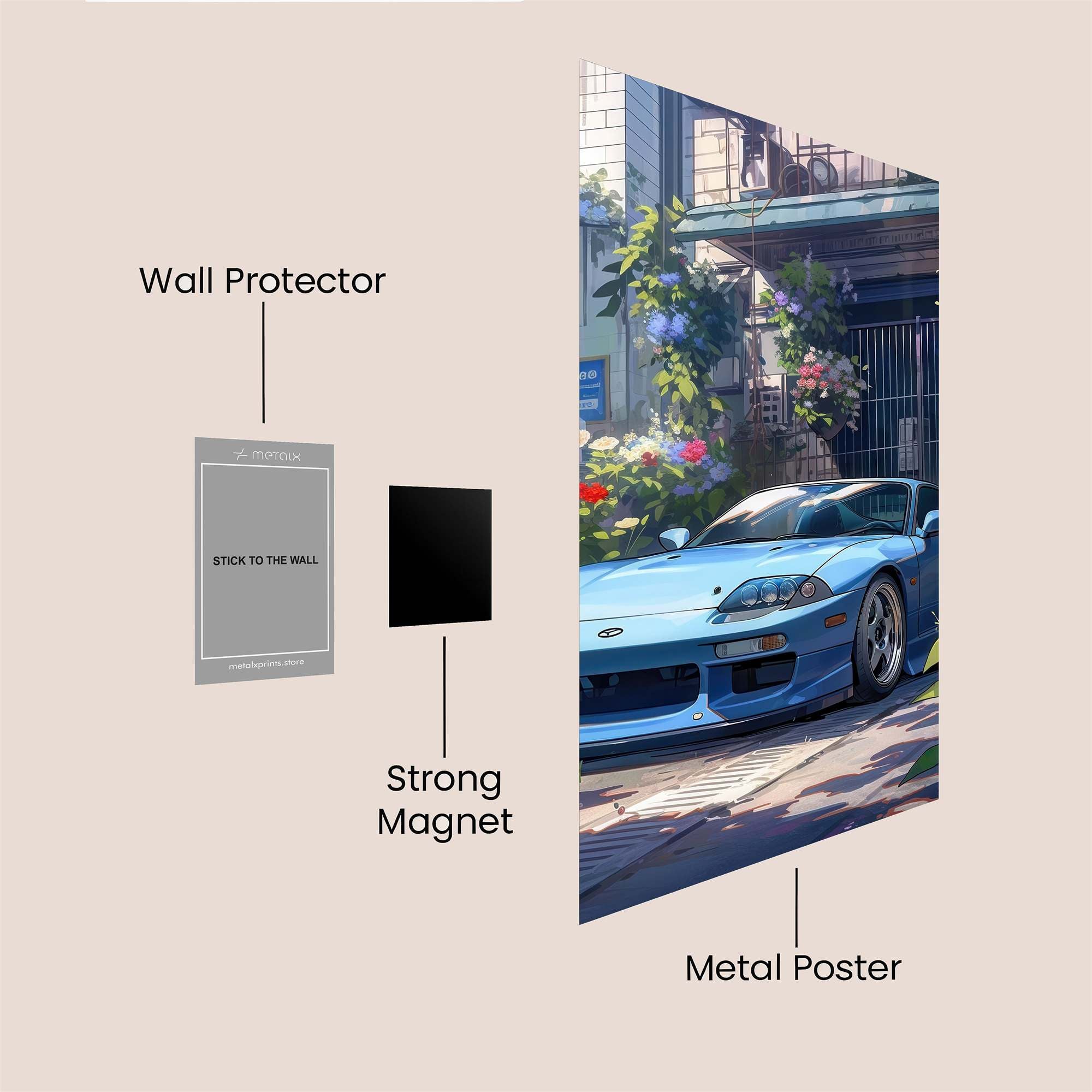 Mitsubishi Serenity Safe Wall Magnetic / M