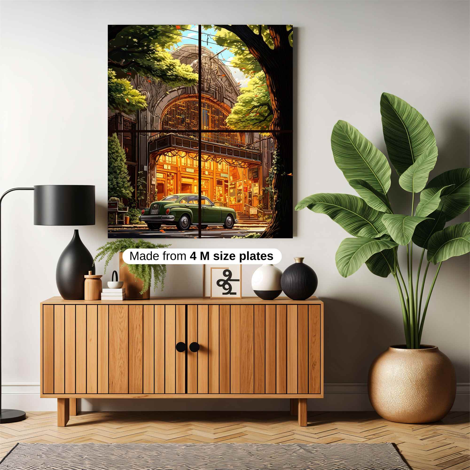 Grandeur Glow Safe Wall Magnetic / M