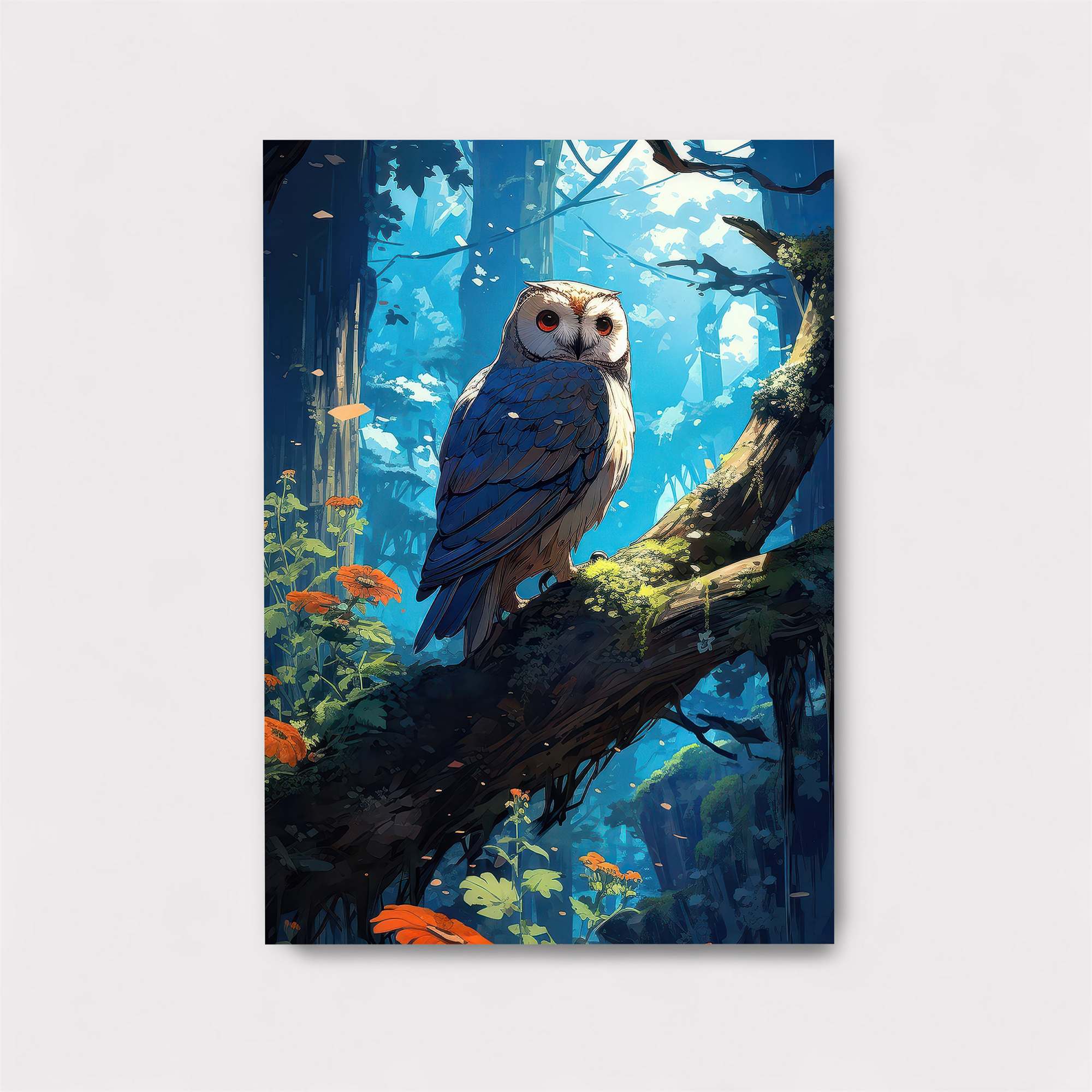 Owl Serenity Safe Wall Magnetic / M