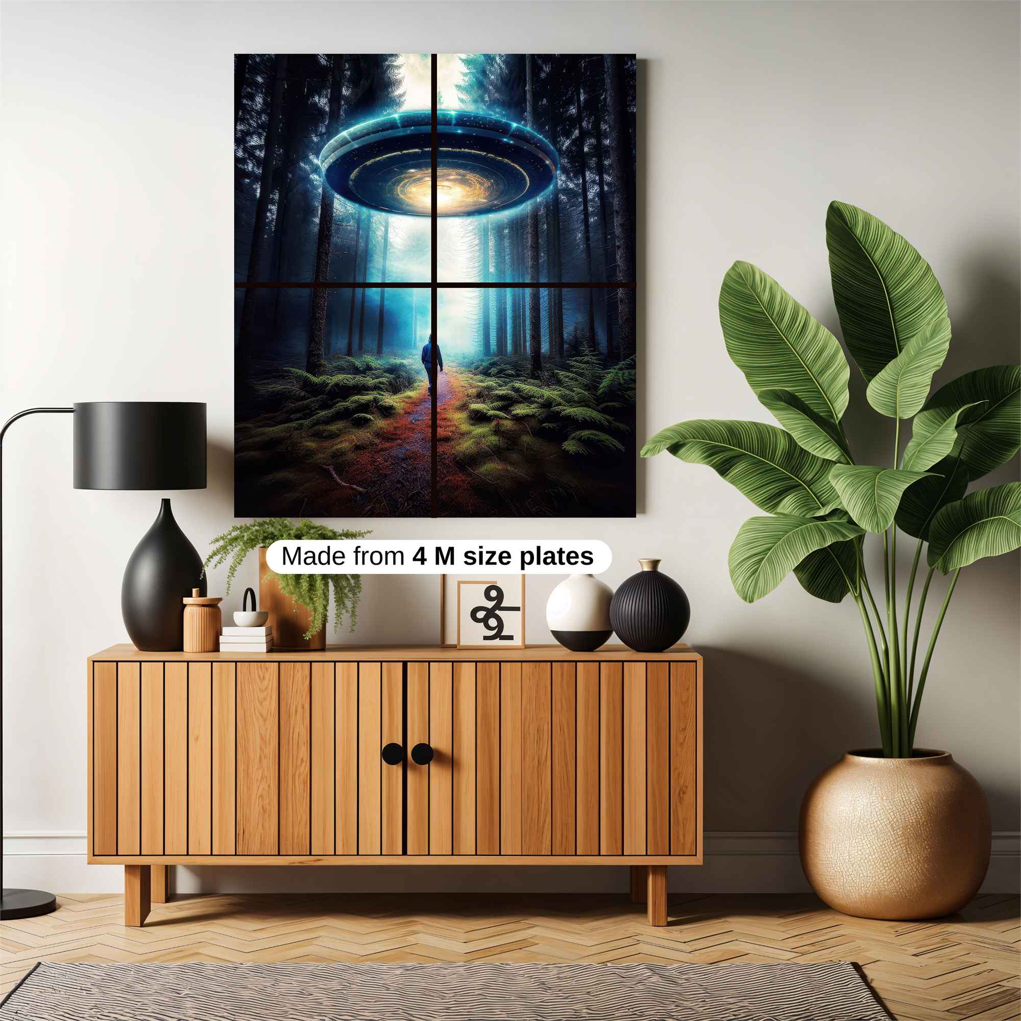 Alien Serenity Safe Wall Magnetic / M
