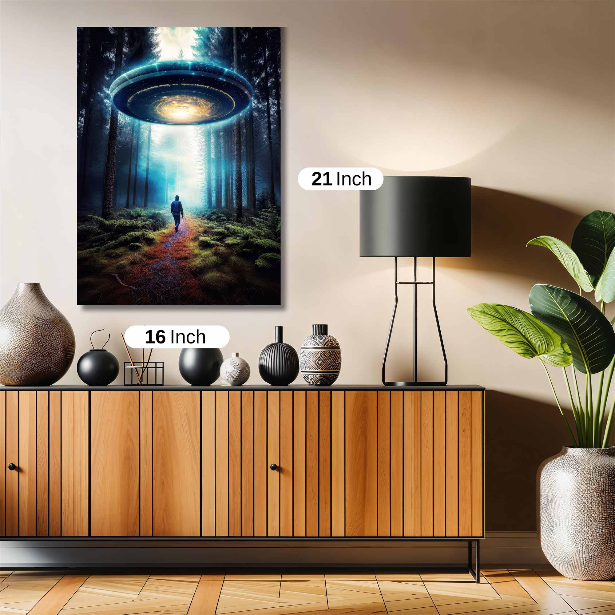Alien Serenity Safe Wall Magnetic / M