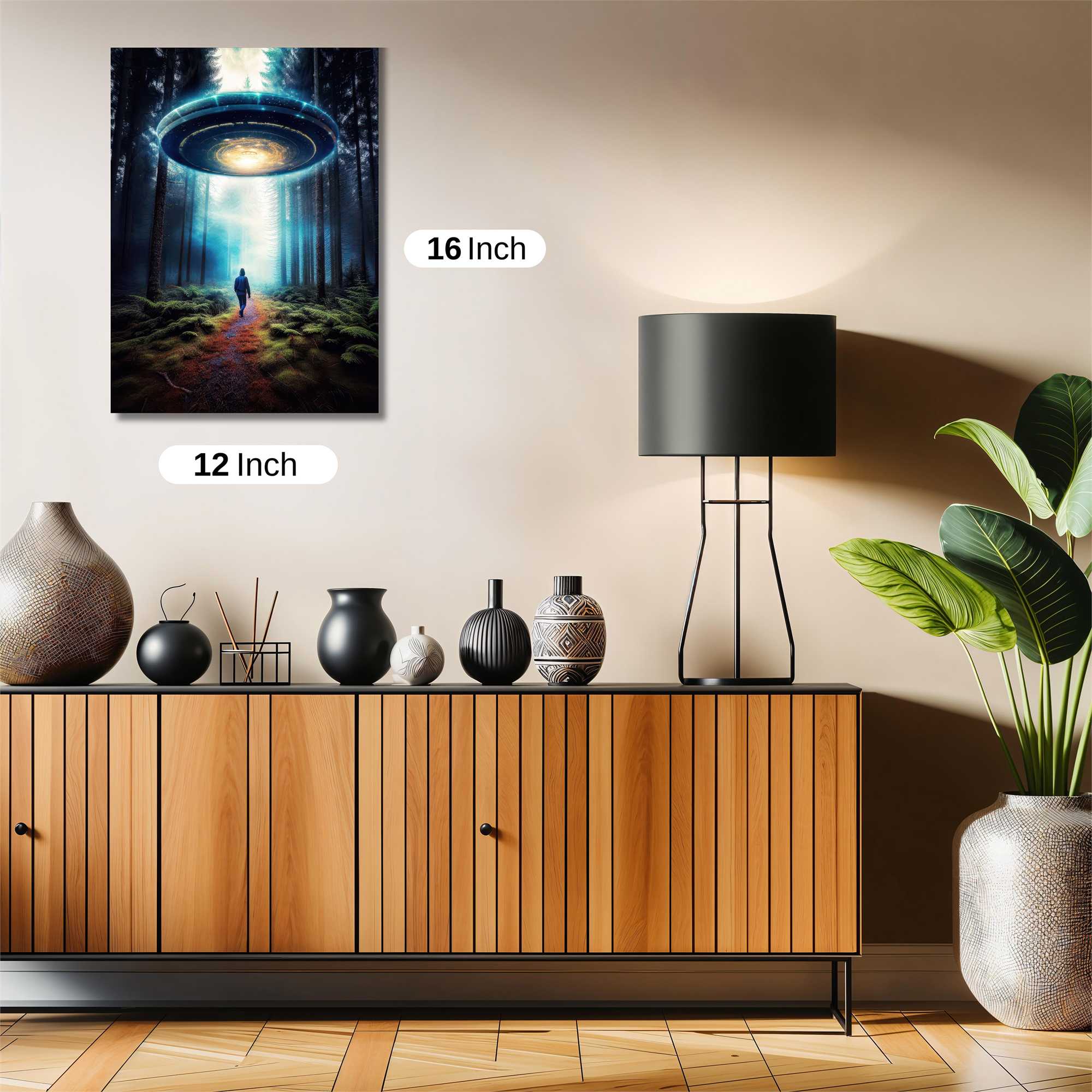 Alien Serenity Safe Wall Magnetic / M
