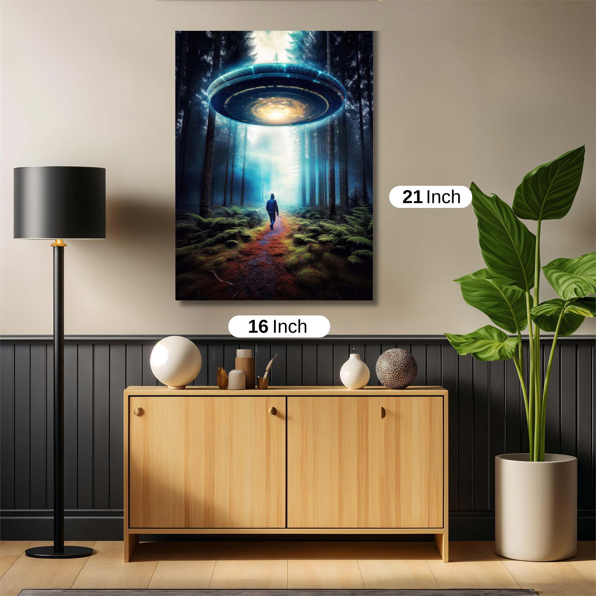 Alien Serenity Safe Wall Magnetic / M