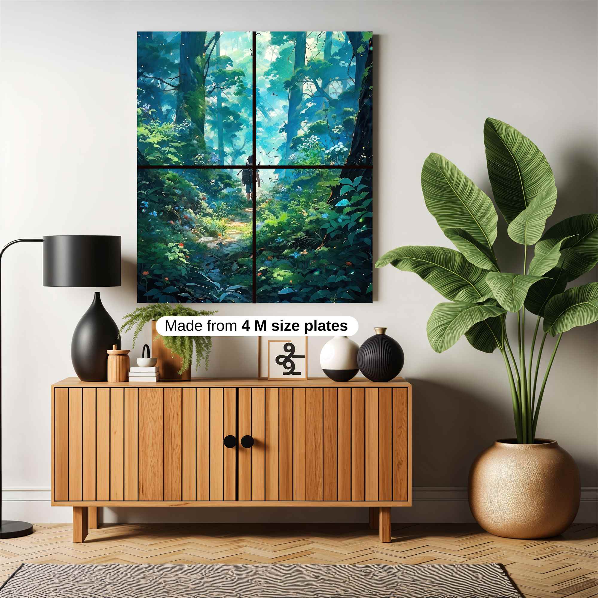 Forest Whimsy Safe Wall Magnetic / M