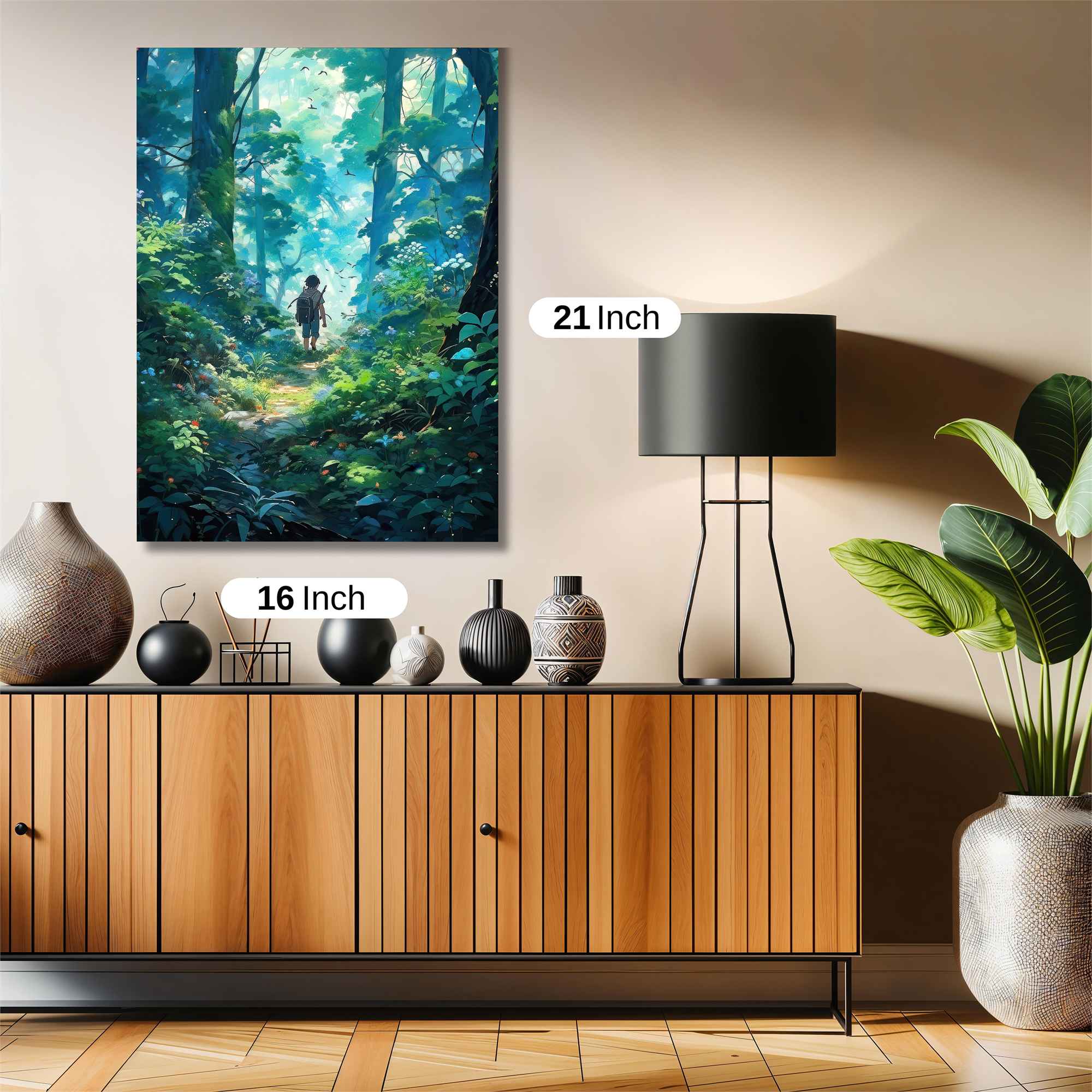 Forest Whimsy Safe Wall Magnetic / M