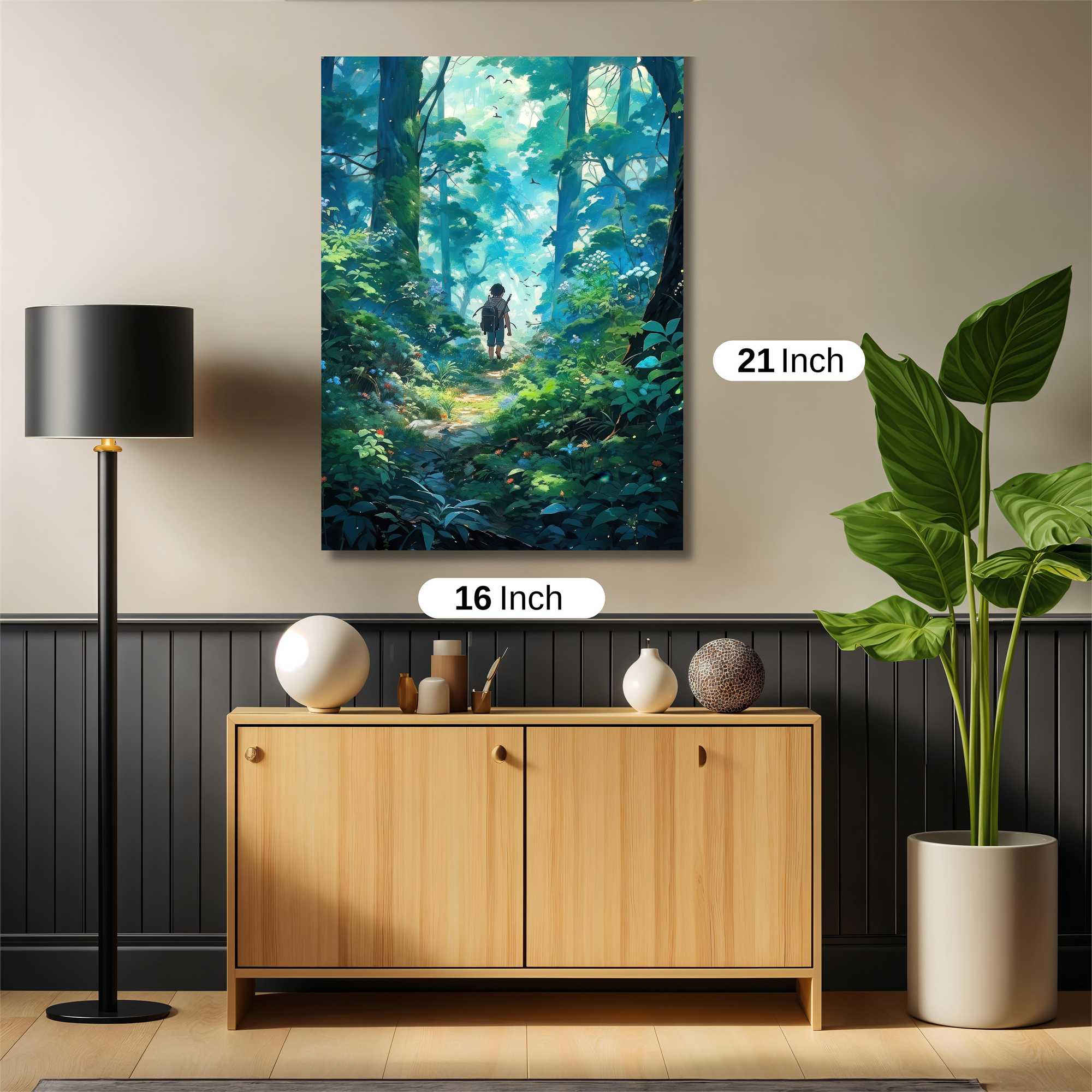 Forest Whimsy Safe Wall Magnetic / M