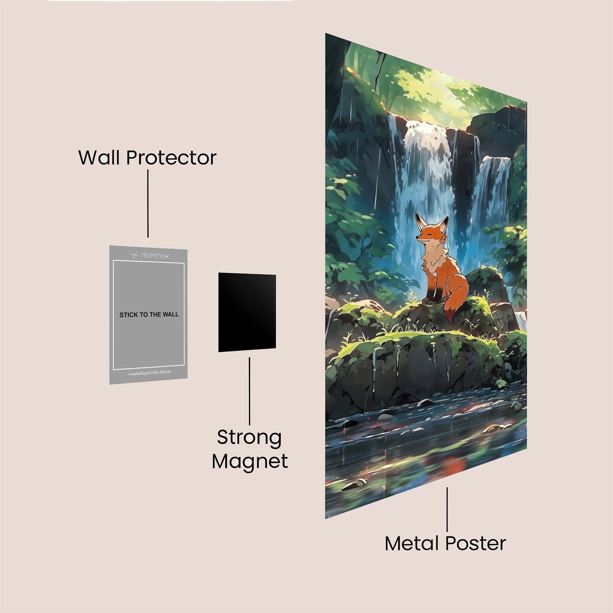 Fox Serenity Safe Wall Magnetic / M