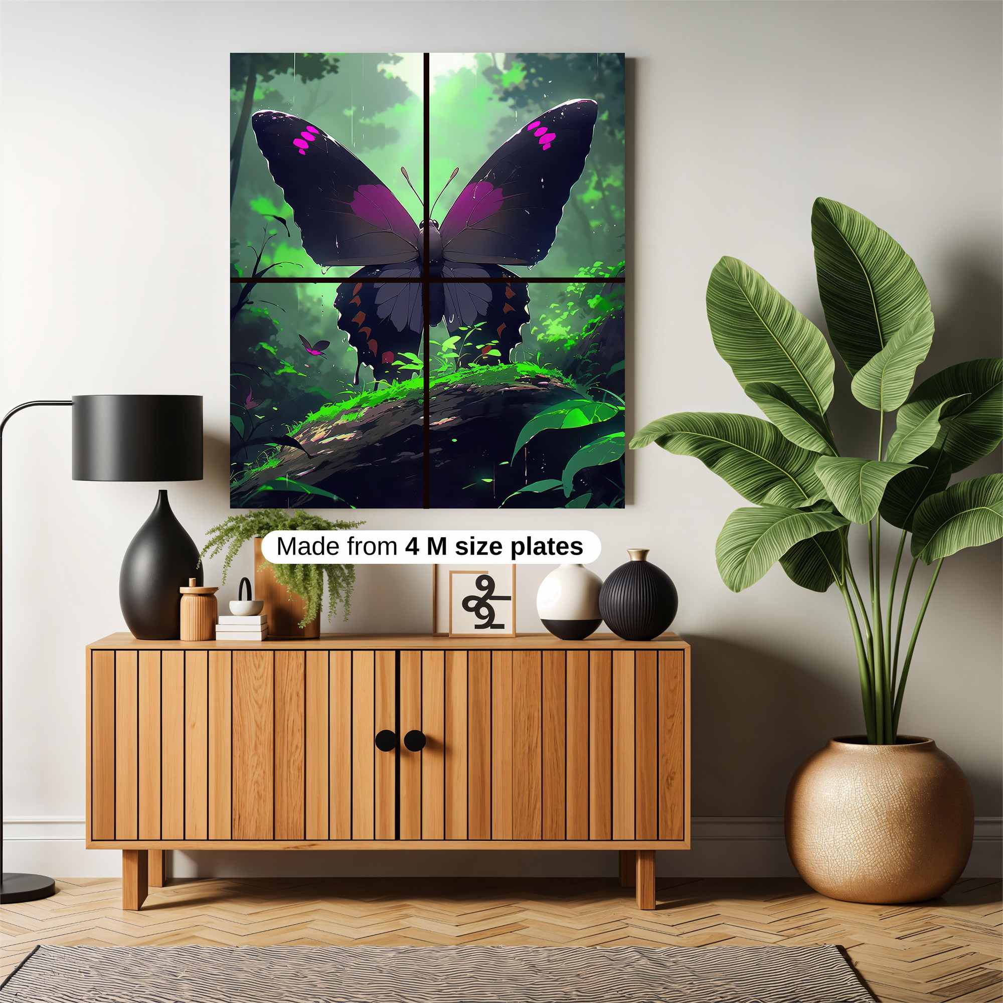 Butterfly Serenity Safe Wall Magnetic / M