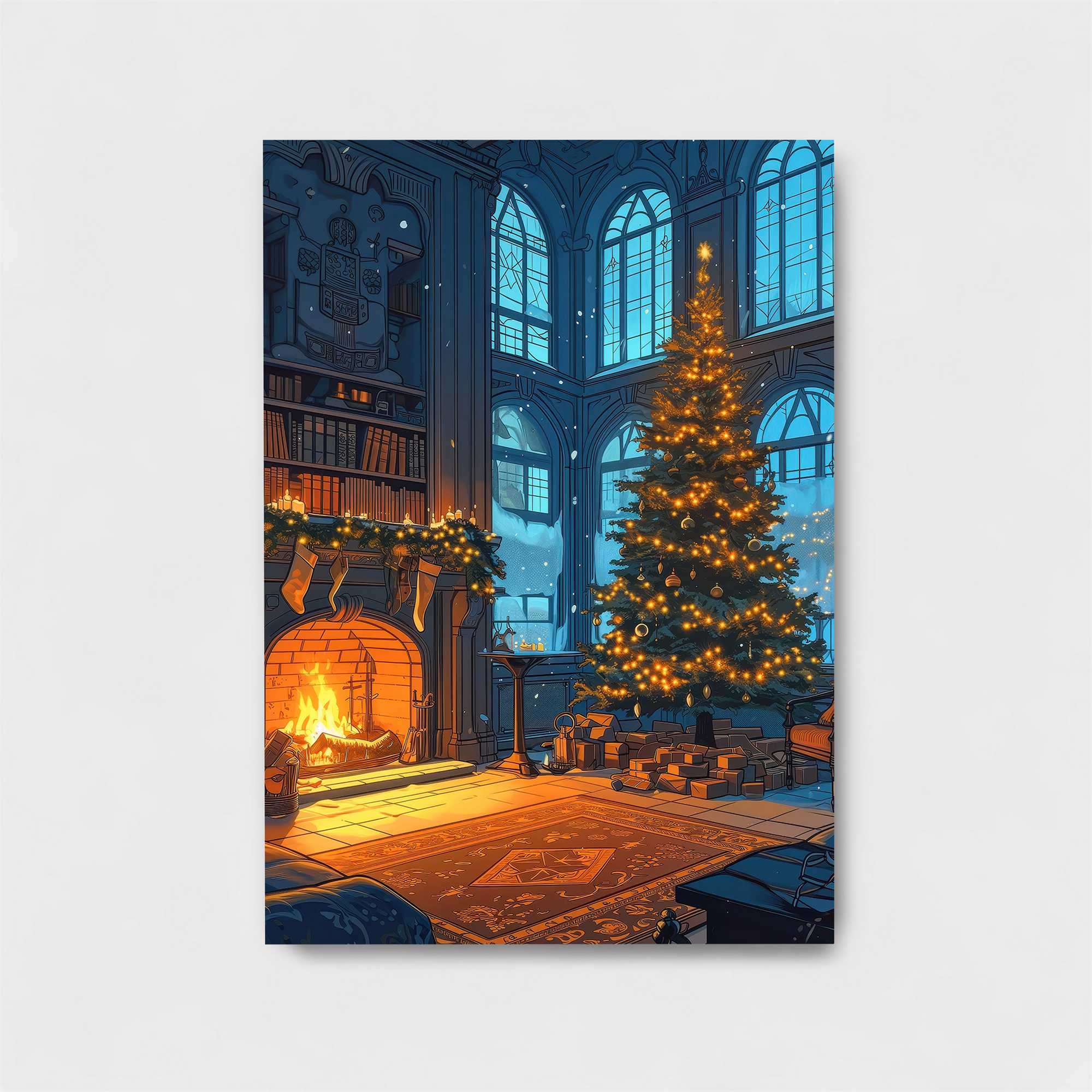 Christmas Tranquility Safe Wall Magnetic / M