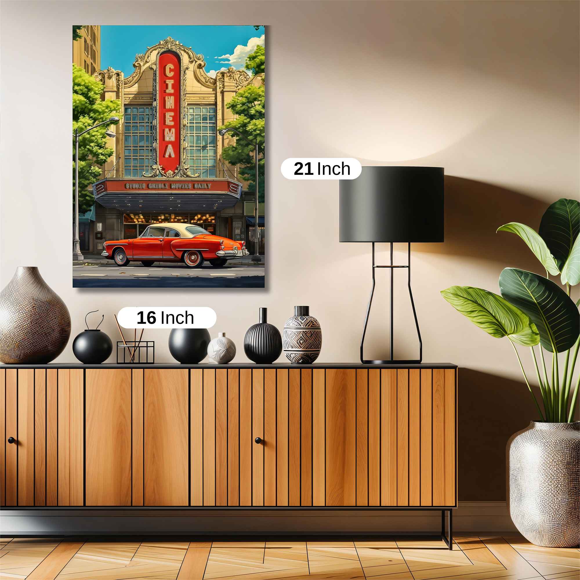 Cinema Nostalgia Safe Wall Magnetic / M