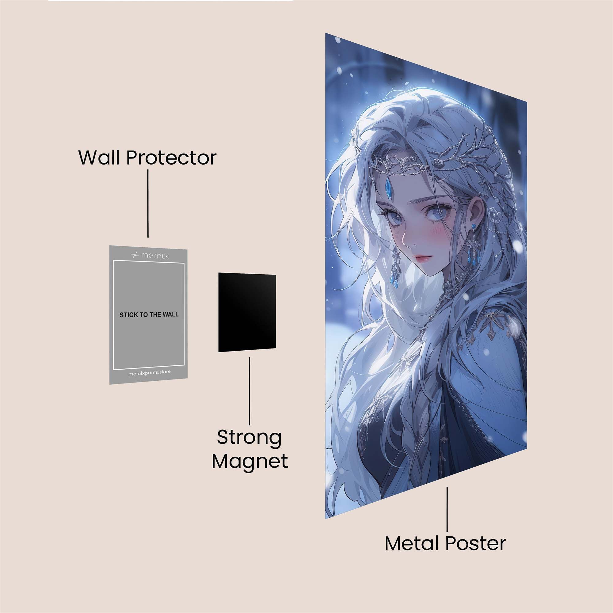 Frost Enchantress Safe Wall Magnetic / M