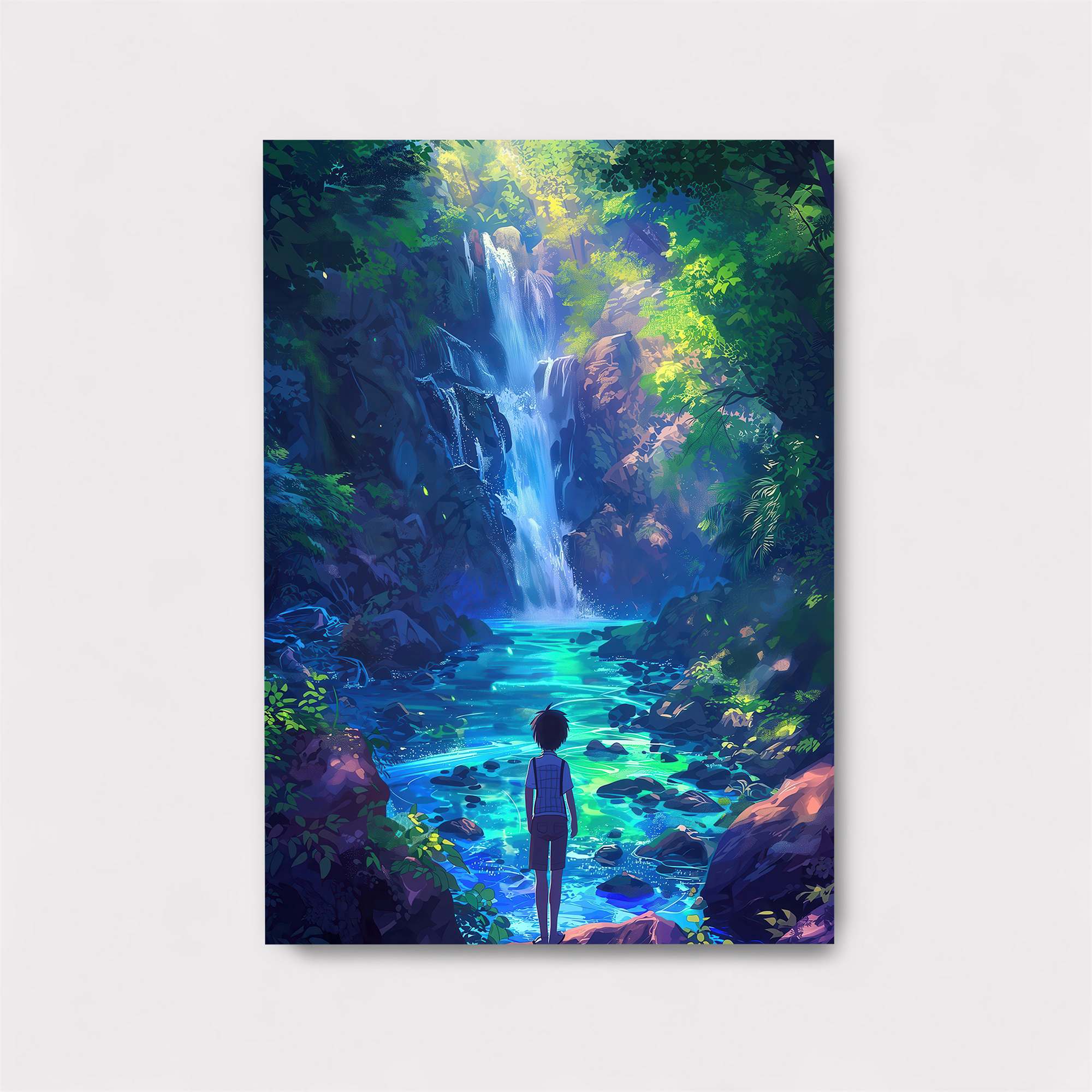 Waterfall Wonder Safe Wall Magnetic / M
