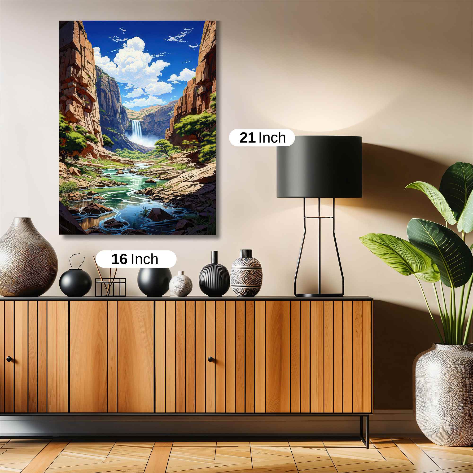 Canyon Serenity Safe Wall Magnetic / M