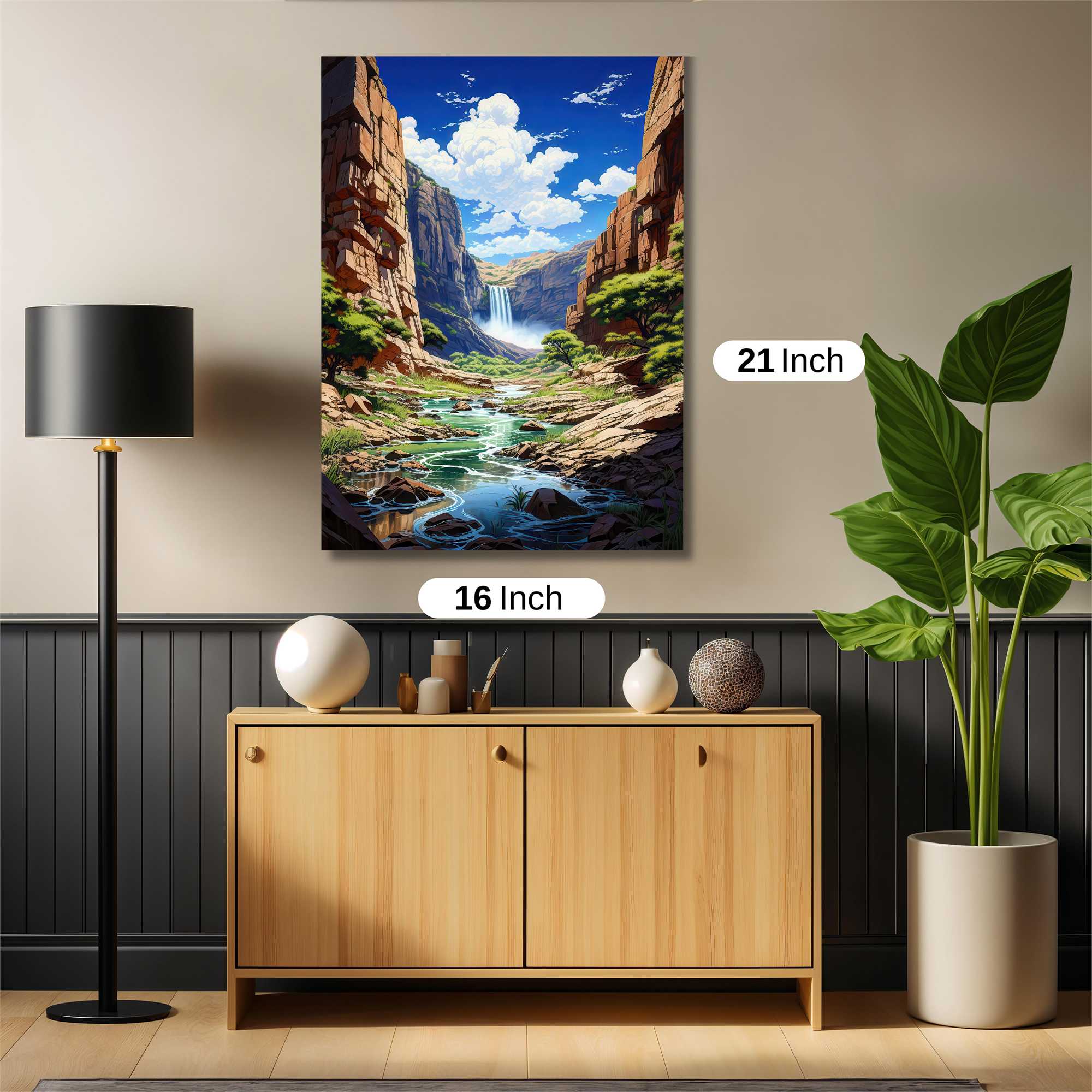 Canyon Serenity Safe Wall Magnetic / M