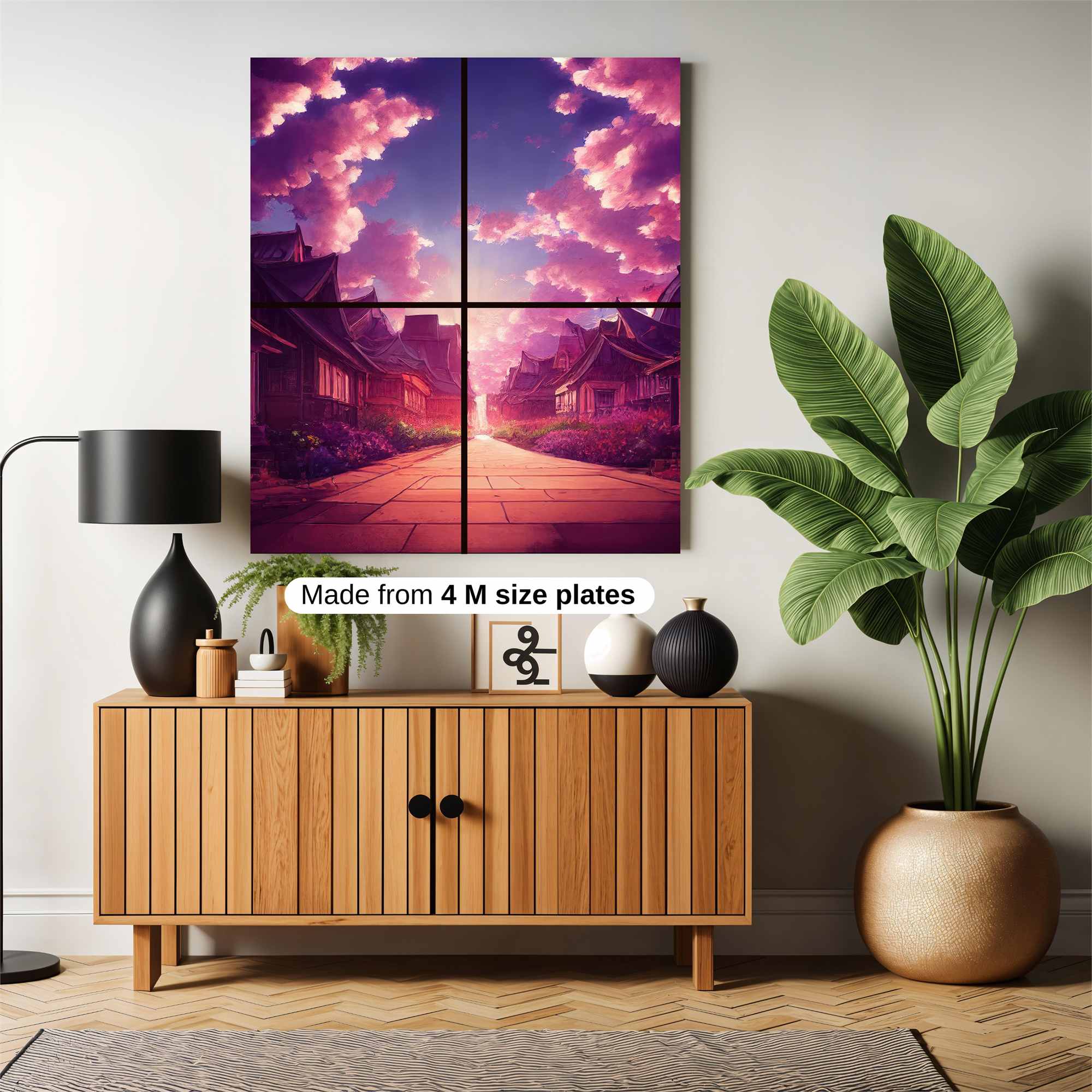 Sunset Serenity Safe Wall Magnetic / M