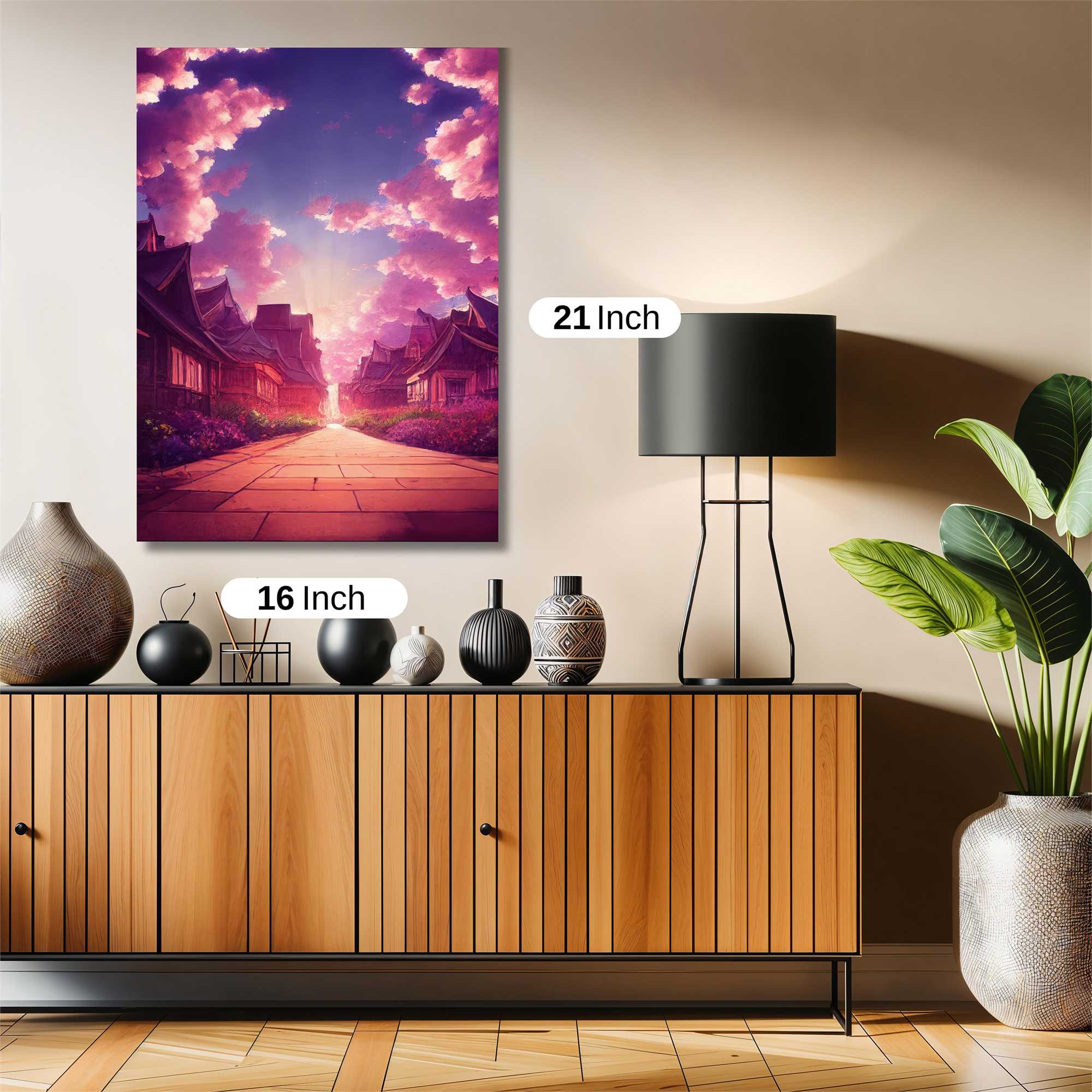 Sunset Serenity Safe Wall Magnetic / M