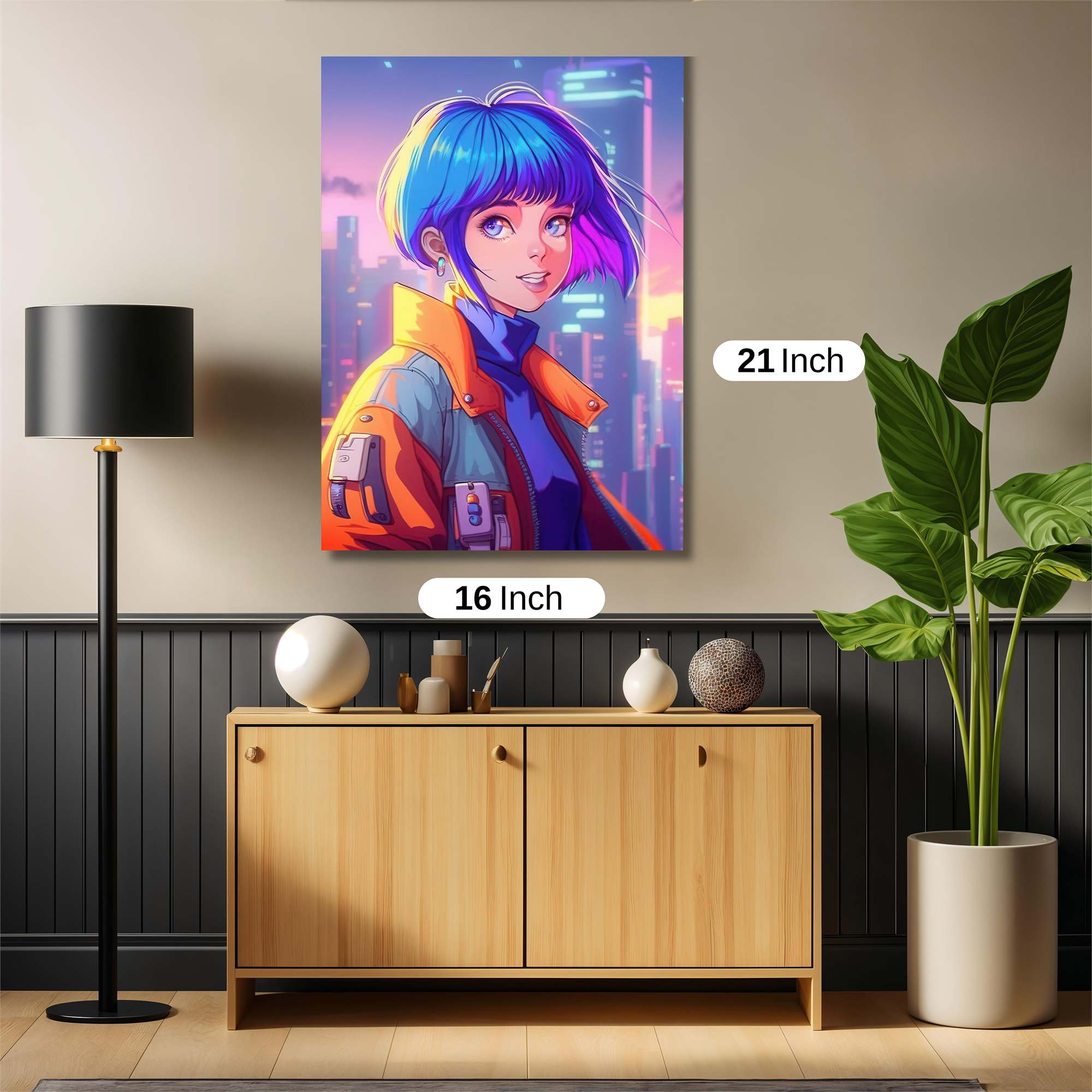 Neon Dreamer Safe Wall Magnetic / M