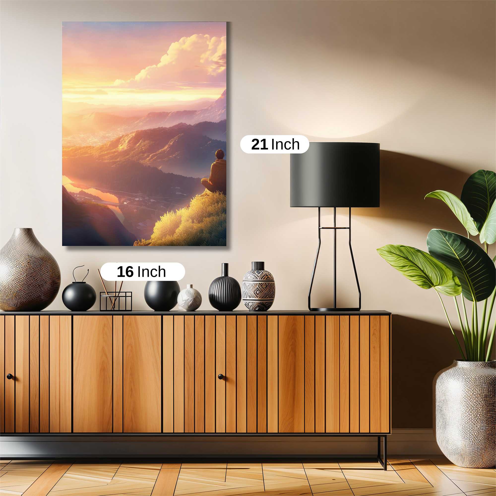 Sunrise Serenity Safe Wall Magnetic / M